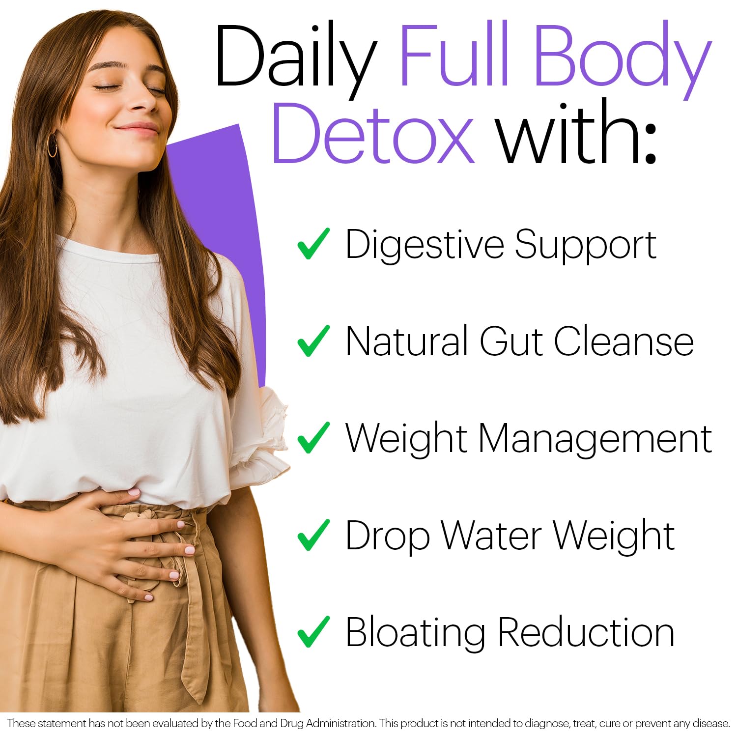 Foto 5 pulgar | Supplement Wellthy Full Body Detox, Apoyo Inmunológico Durante 30 Días - Venta Internacional.