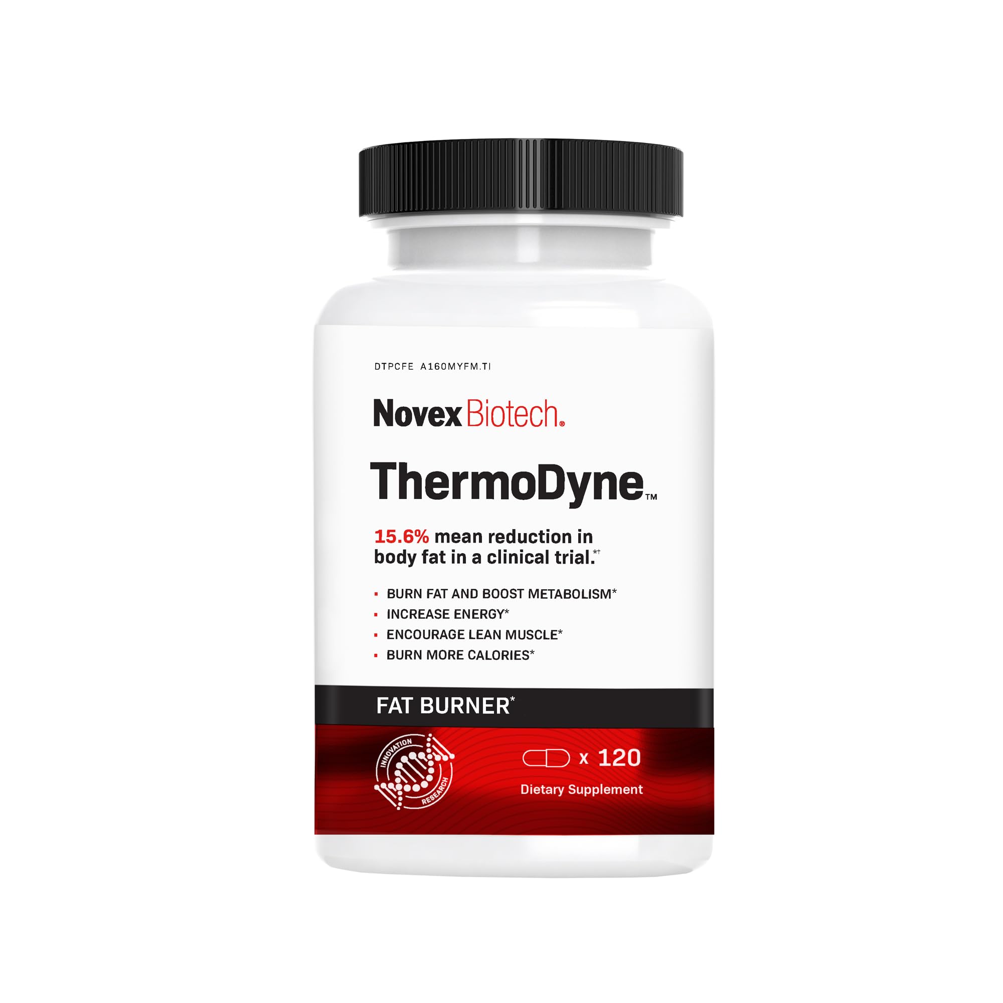 Foto 2 pulgar | Suplemento Novex Biotech Thermodyne Fat Burner 120 Píldoras - Venta Internacional.