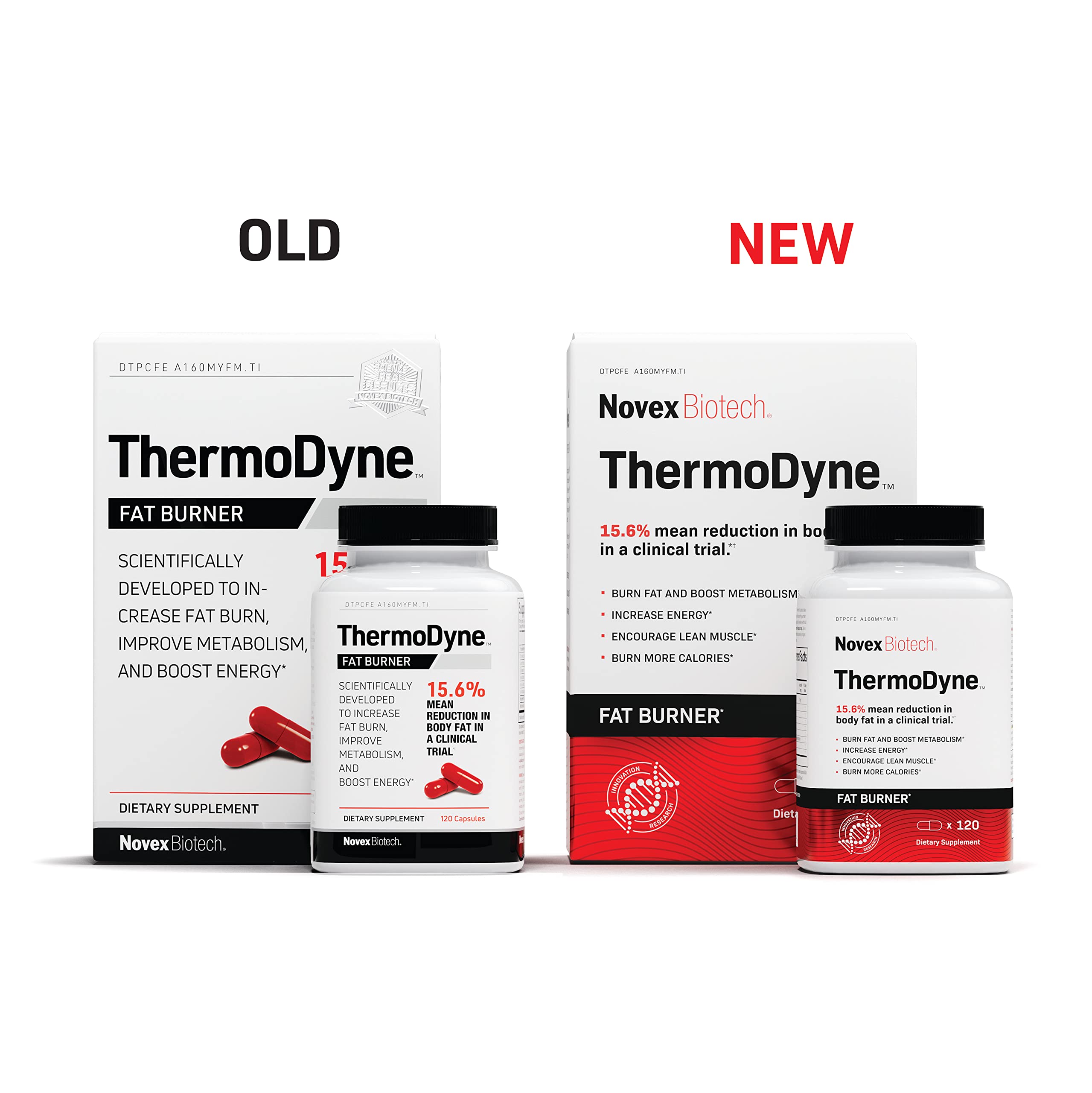 Foto 6 pulgar | Suplemento Novex Biotech Thermodyne Fat Burner 120 Píldoras - Venta Internacional.