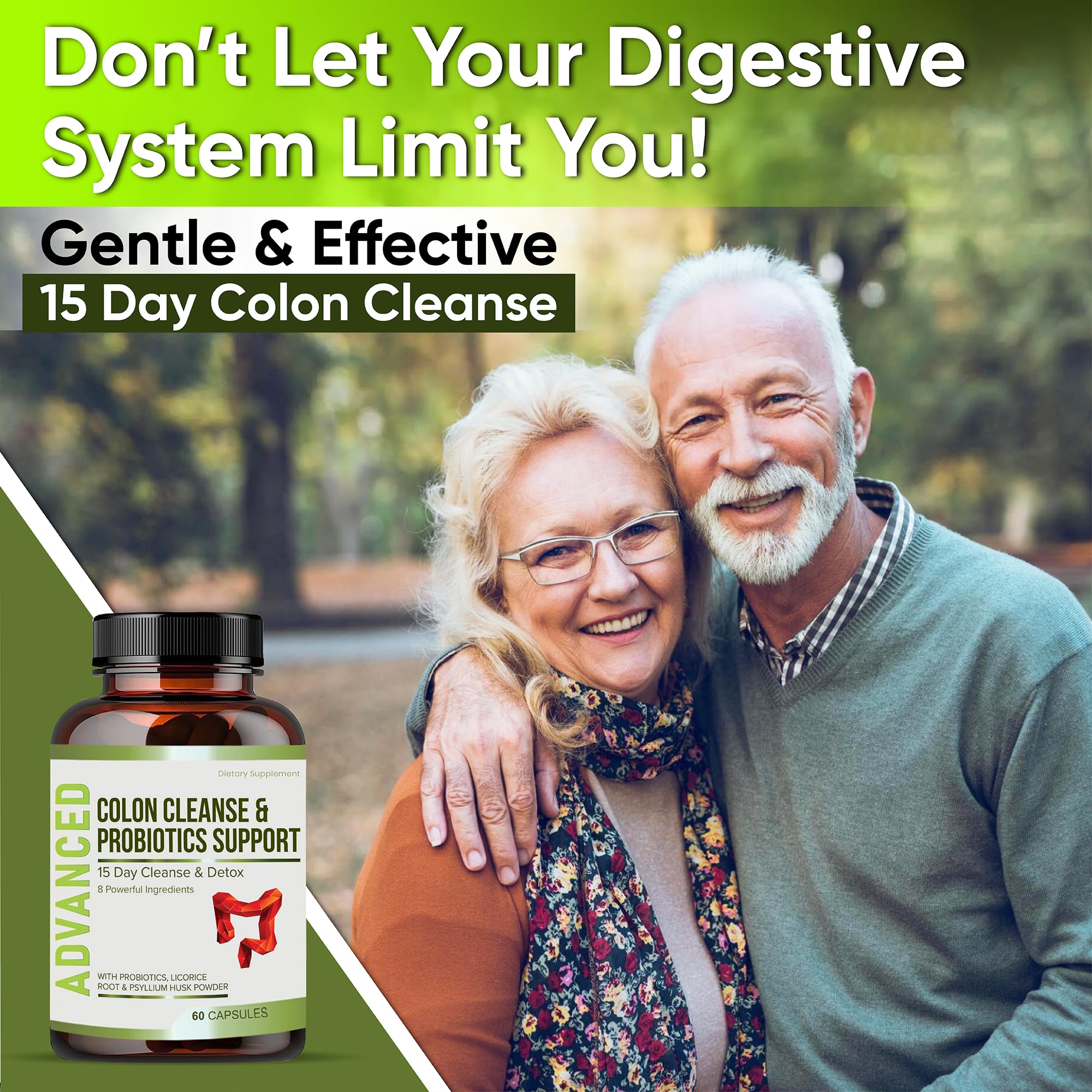 Foto 4 pulgar | Colon Cleanse Nutrapro 15 Días Con Probióticos 60 Cápsulas - Venta Internacional.