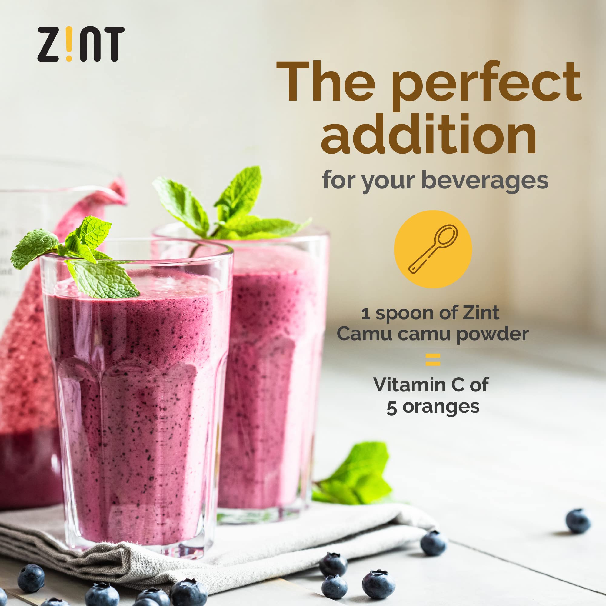 Foto 4 | Superalimento En Polvo Zint Camu Camu Organic 100g - Venta Internacional.