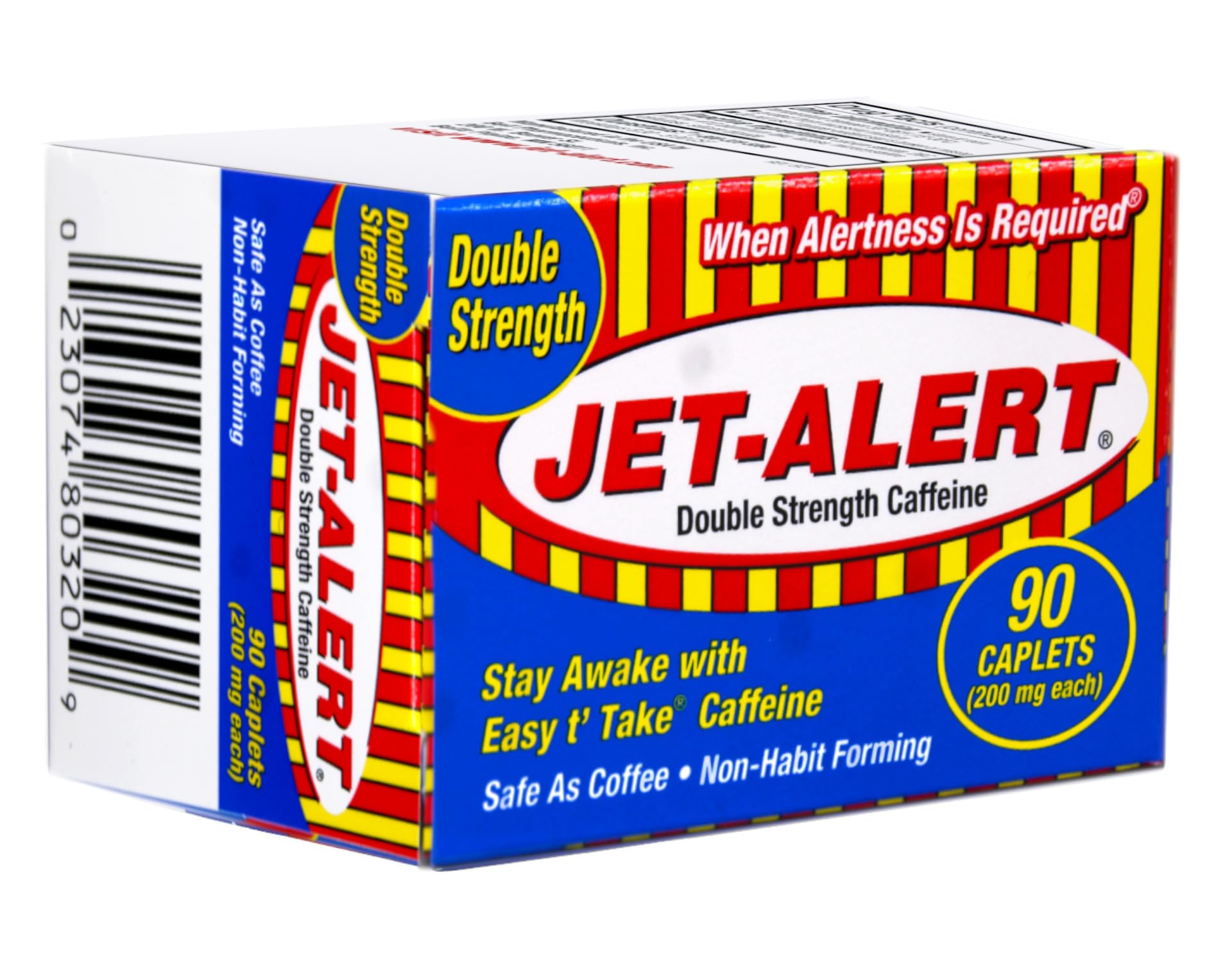 Foto 4 pulgar | Cápsulas De Cafeína Jet-alert Double Strength 200 Mg 90 Cápsulas X3 - Venta Internacional.
