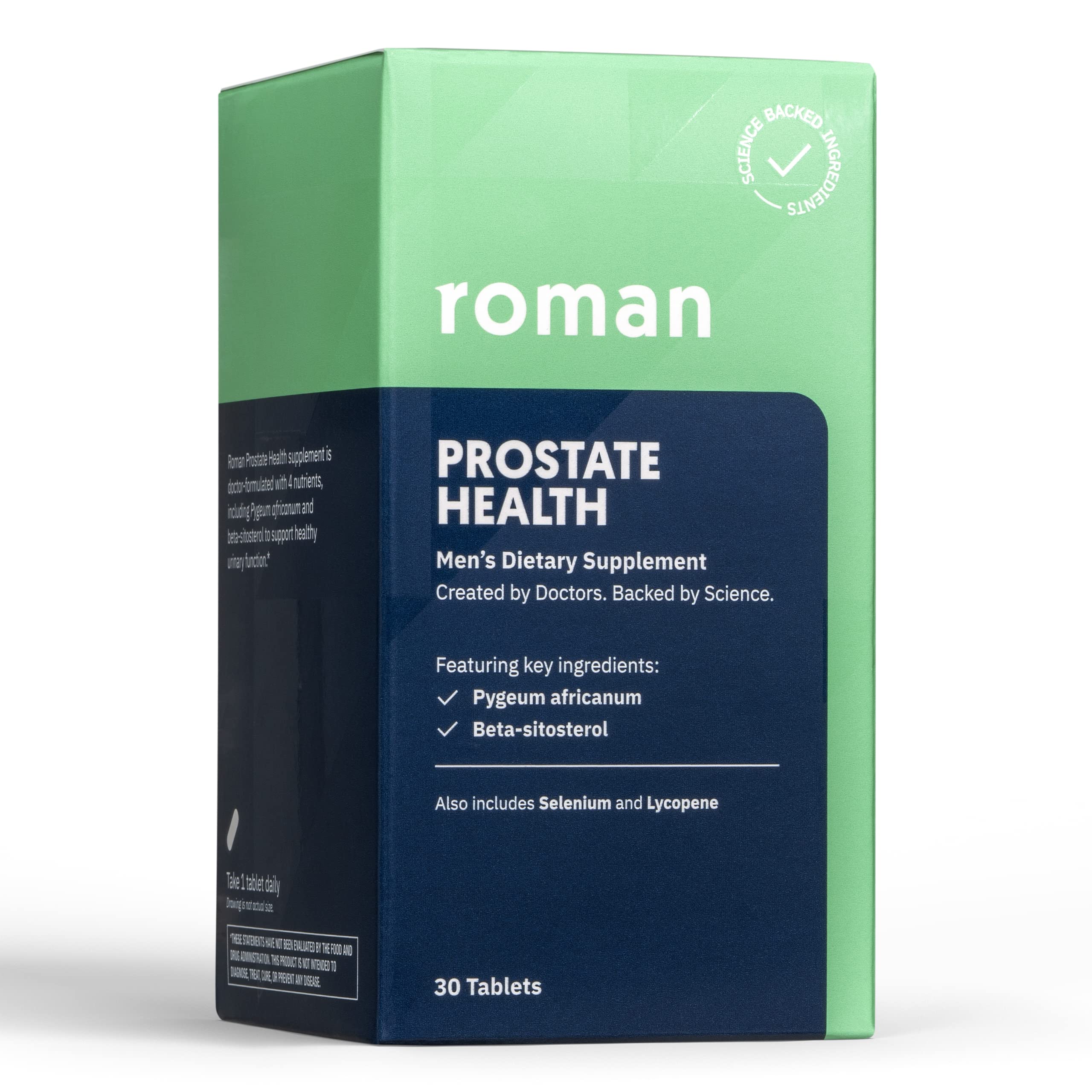 Foto 4 pulgar | Suplemento  Prostate Health Roman 30 Capsulas - Venta Internacional