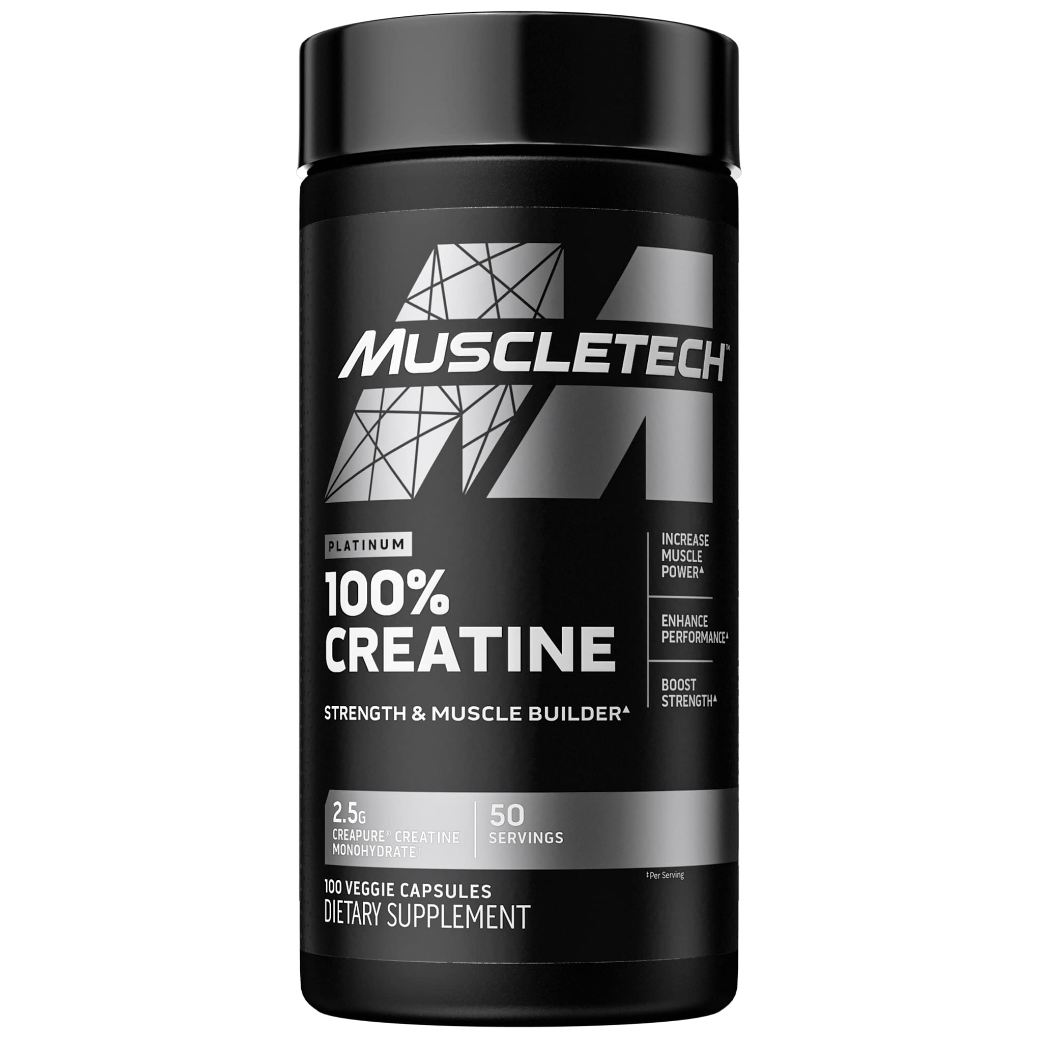 Foto 2 pulgar | Suplemento Muscletech Platinum 100% En Pastillas De Creatina, 100 Unidades - Venta Internacional.