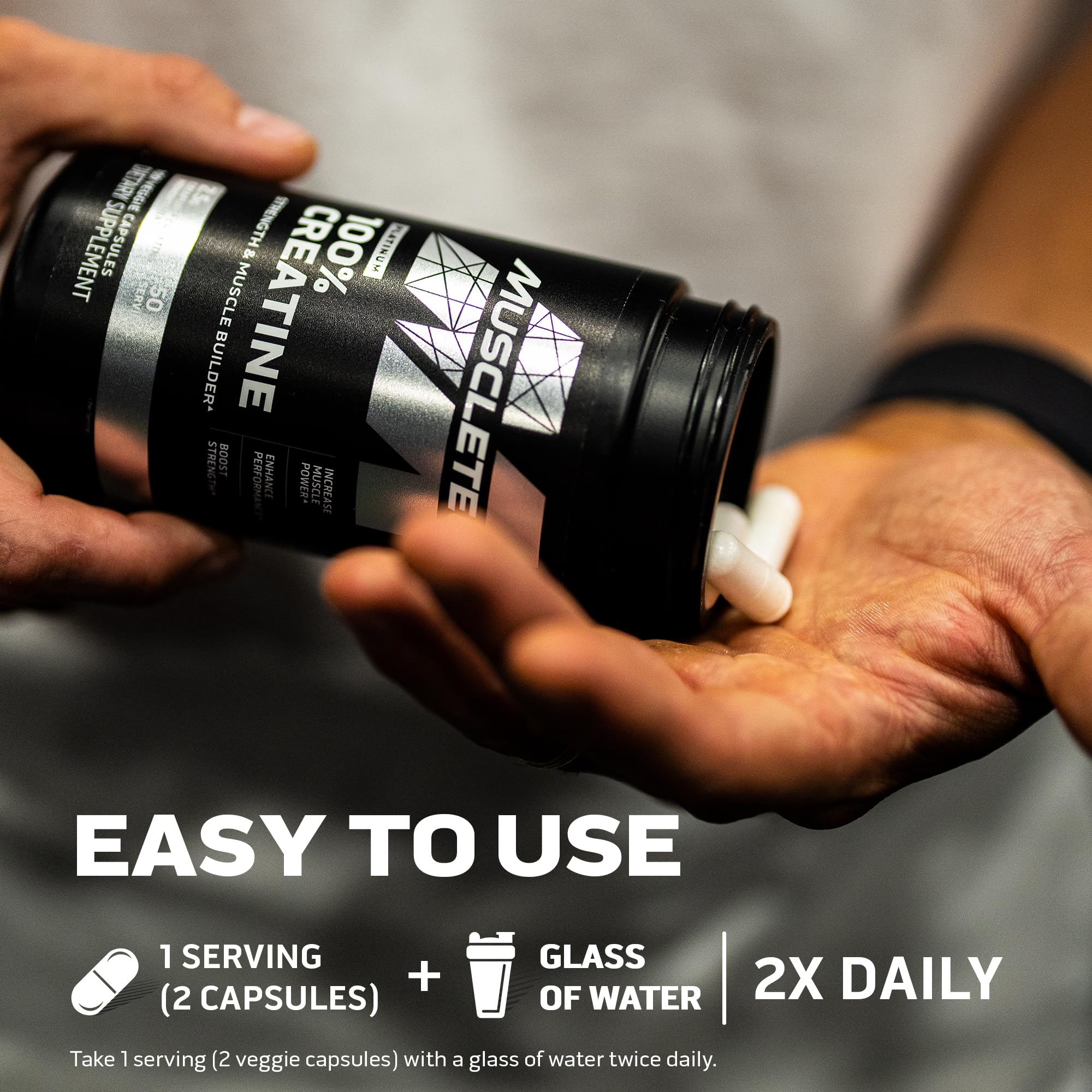 Foto 8 pulgar | Suplemento Muscletech Platinum 100% En Pastillas De Creatina, 100 Unidades - Venta Internacional.