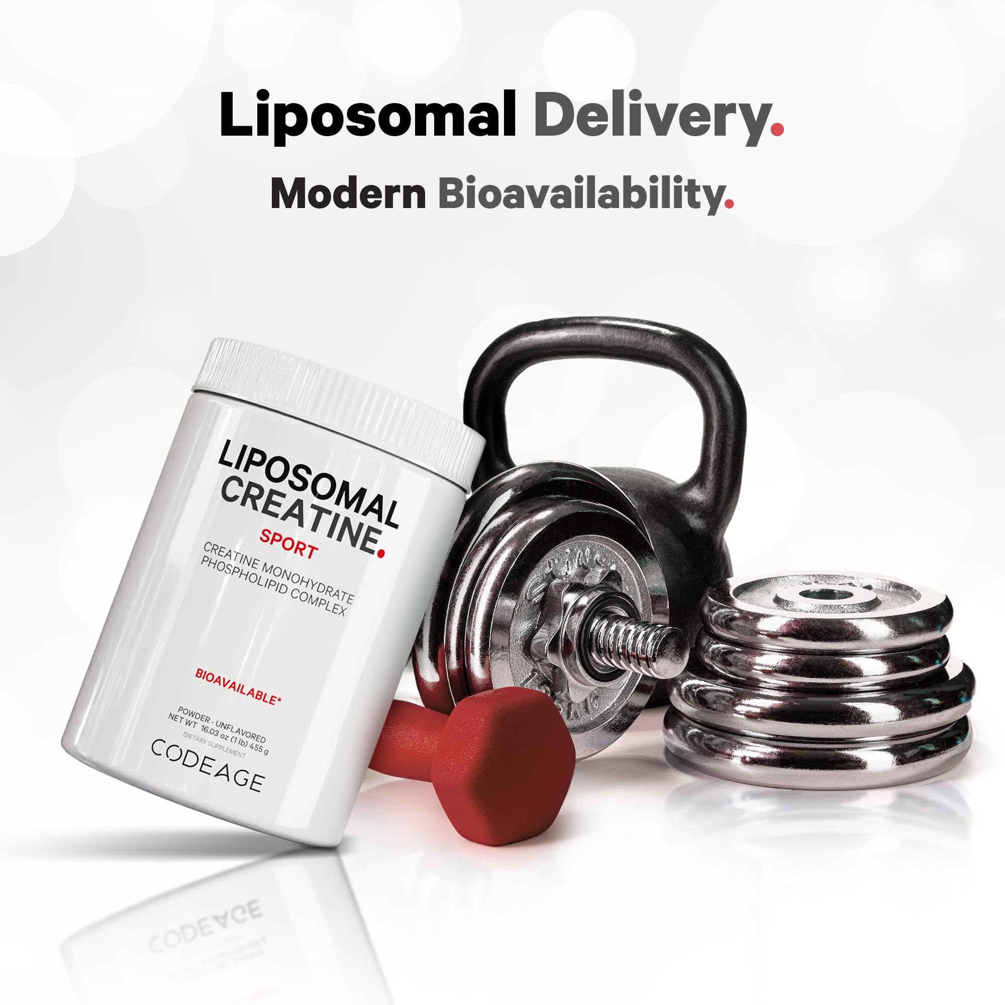 Foto 7 pulgar | Suplemento De Creatina Liposomal En Polvo Codeage 5000 Mg 90 Serv - Venta Internacional.