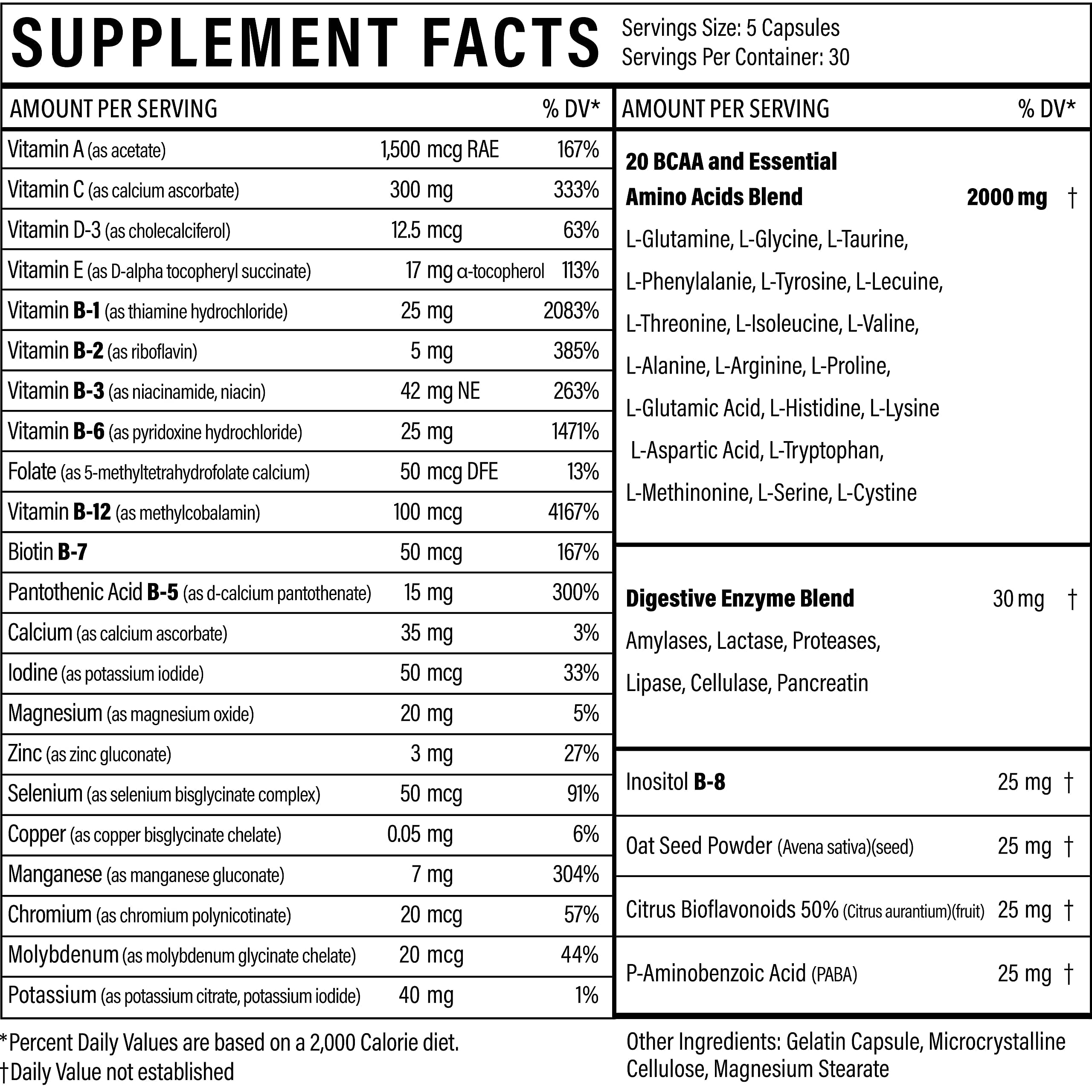 Foto 3 | Multivitamínico Supplement Sport Formula Daily Keto Superfood - Venta Internacional.