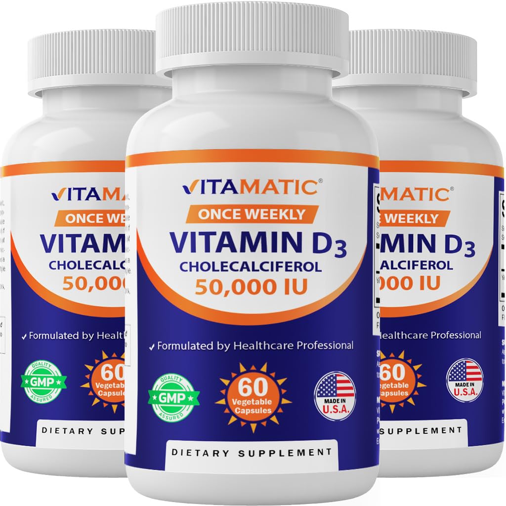 Foto 1 | Suplemento Vitamático De Vitamina D3 50 000 Ui 60 Cápsulas - Venta Internacional.