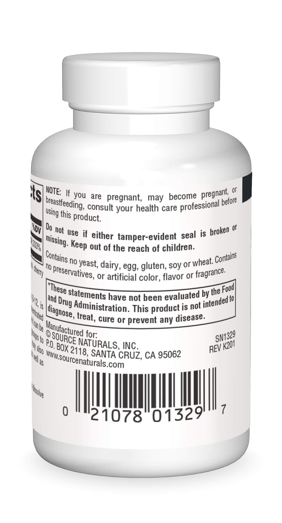 Foto 2 | Suplemento Source Naturals Metilcobalamina y Vitamina B-12 5 Mg - Venta Internacional