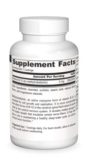 Foto 3 | Suplemento Source Naturals Metilcobalamina y Vitamina B-12 5 Mg - Venta Internacional