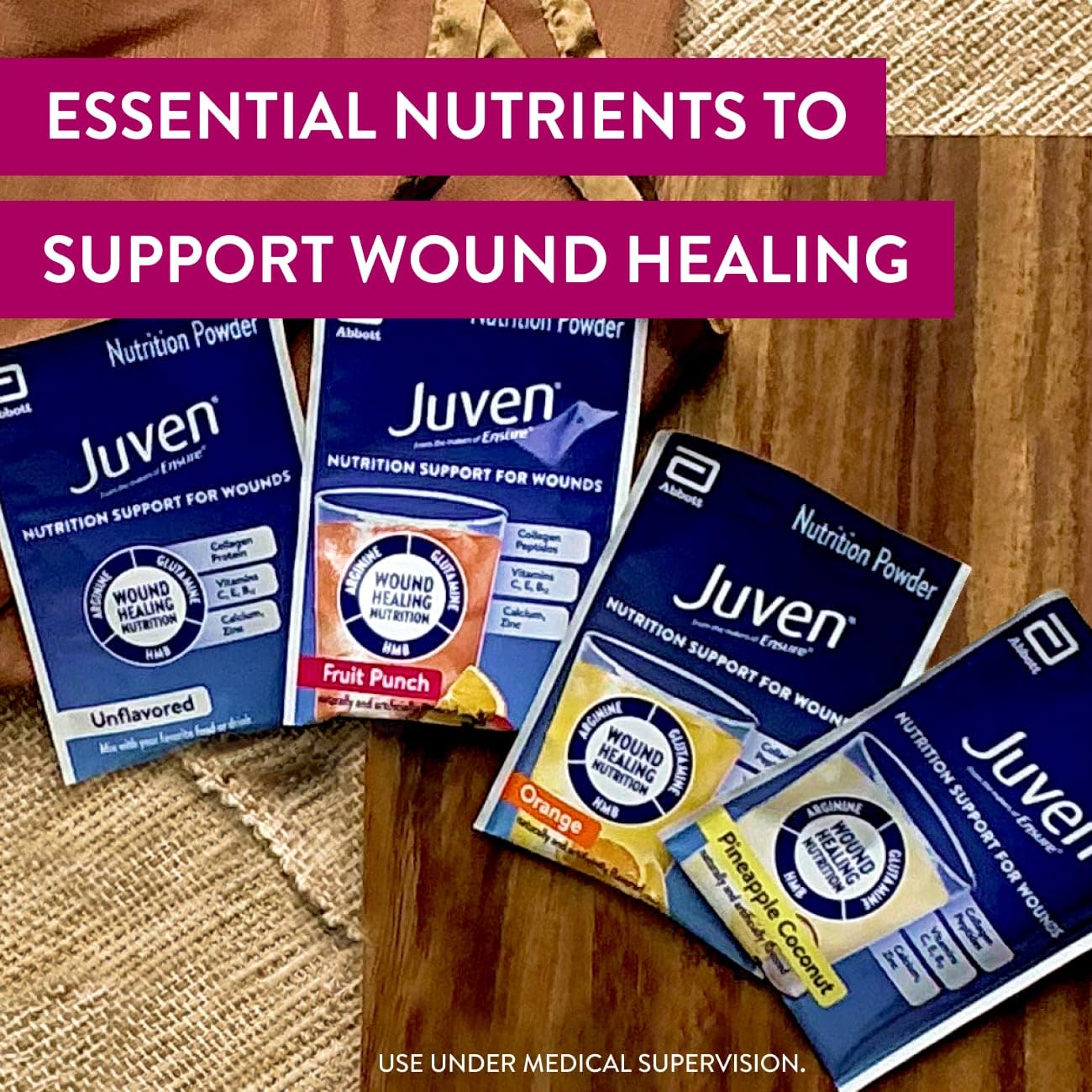 Foto 3 pulgar | Suplemento Mezcla Nutritiva en Polvo Juven Therapeutic Wound Heal 30 Unidades - Venta Internacional