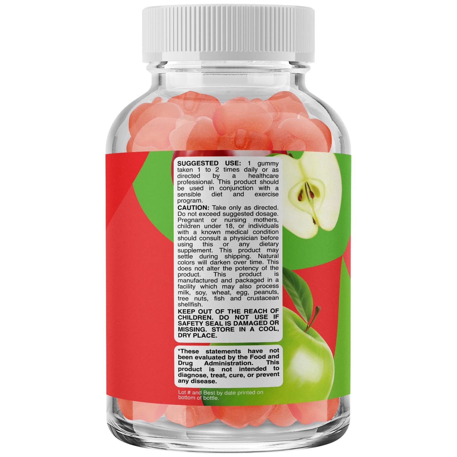 Foto 3 pulgar | Gomitas de Vinagre de Sidra de Manzana Phytoral con Mother - Venta Internacional