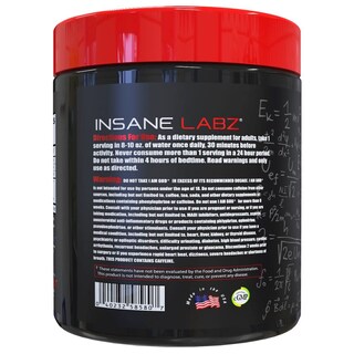 Foto 3 | Insane Labz I Am God High Stim Para Antes Del Entrenamiento Con Creatina, 25 Dosis - Venta Internacional.