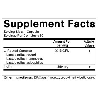 Foto 4 | Suplemento Vitamático Lactobacillus Reuteri Complex 60 Cápsulas - Venta Internacional