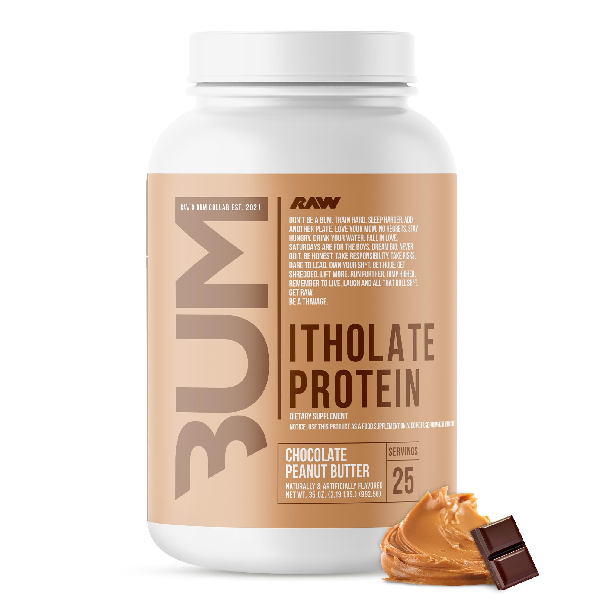 Foto 2 pulgar | Crema De Cacahuete Con Chocolate Aislado De Suero Crudo En Polvo, 1 Kg - Venta Internacional.
