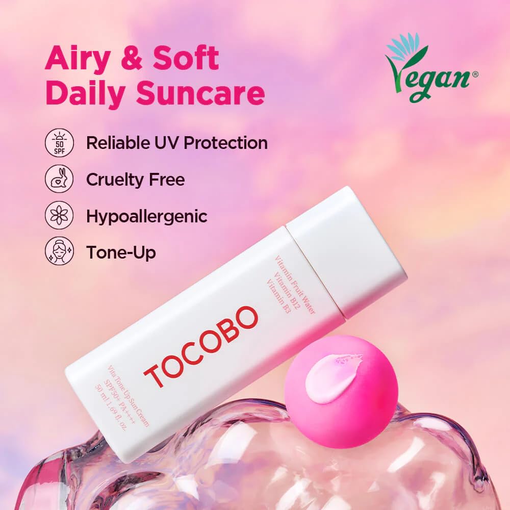 Foto 5 pulgar | Crema Solar Tocobo Vita Tone Up Spf50+ Pa++++ 50 Ml - Venta Internacional.