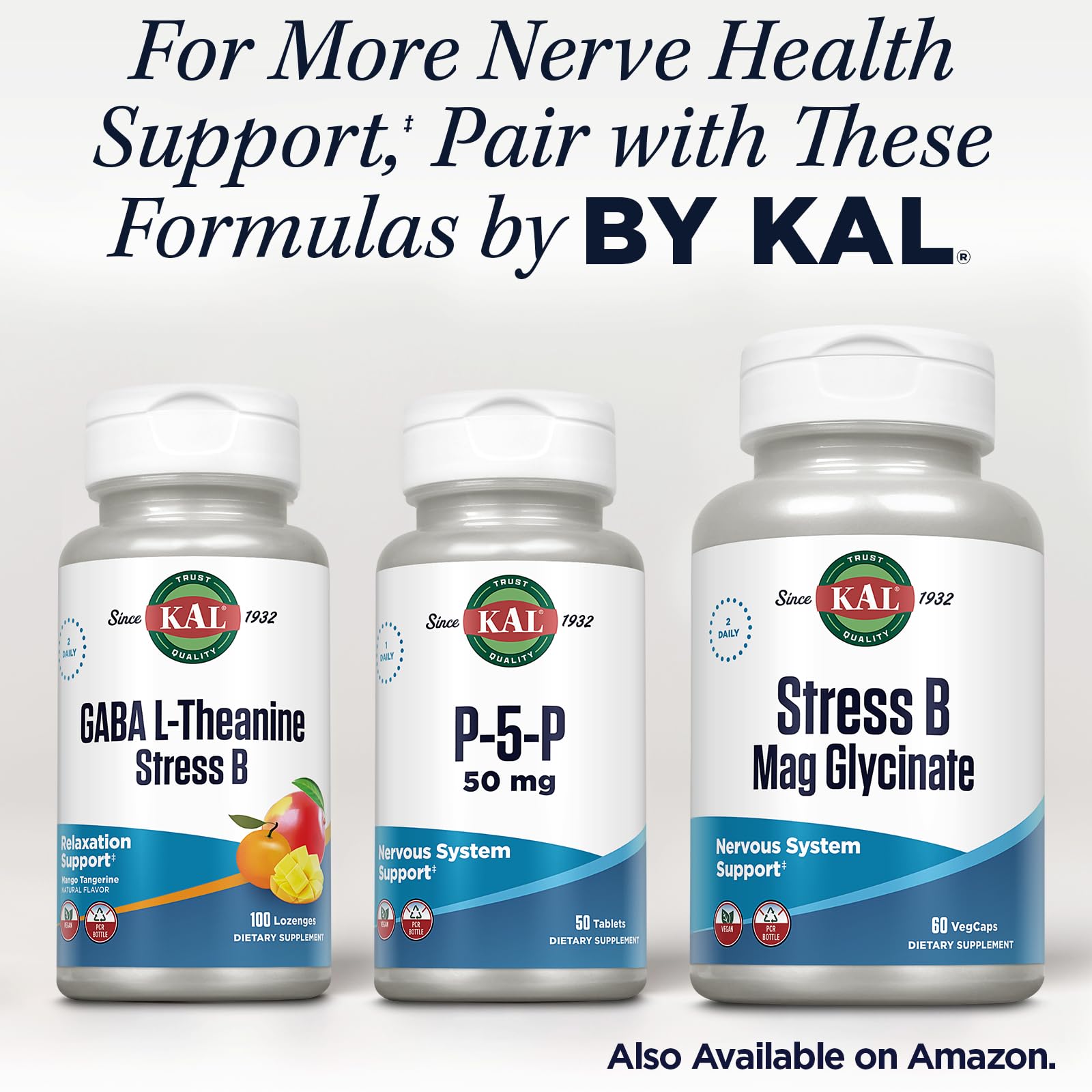 Foto 7 pulgar | Suplemento Kal B-6 Piridoxal-5-fosfato 50 Mg 50 Tabletas - Venta Internacional