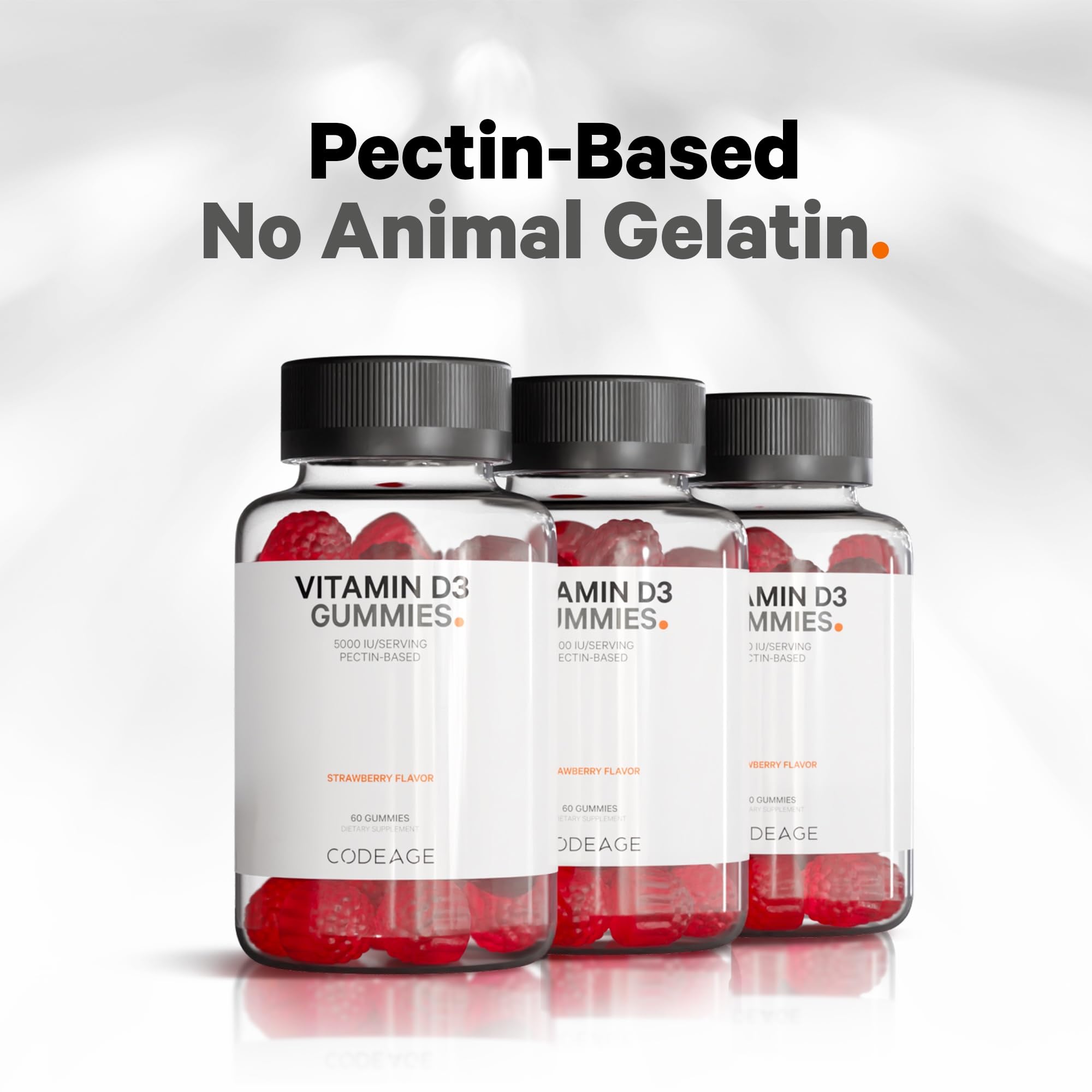Foto 6 | Gominolas De Vitamina D3, Codeage, 5000 Ui, 125 Mcg, Paquete De 2 - Venta Internacional.
