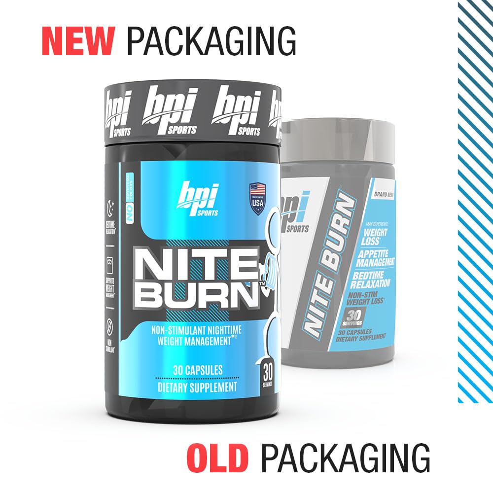 Foto 6 pulgar | Suplemento Bpi Sports Nite Burn Nighttime Fat Burner 30 Porciones - Venta Internacional.
