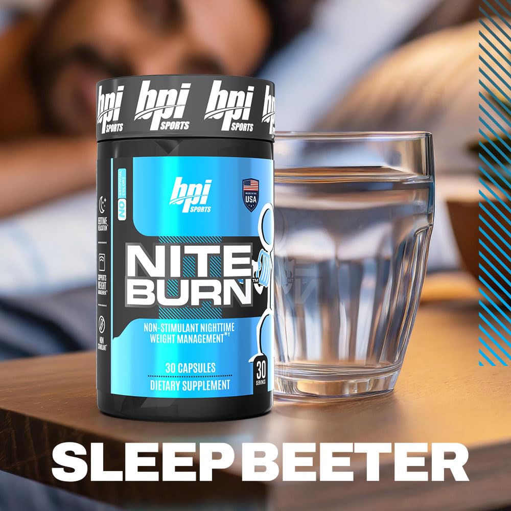 Foto 7 pulgar | Suplemento Bpi Sports Nite Burn Nighttime Fat Burner 30 Porciones - Venta Internacional.