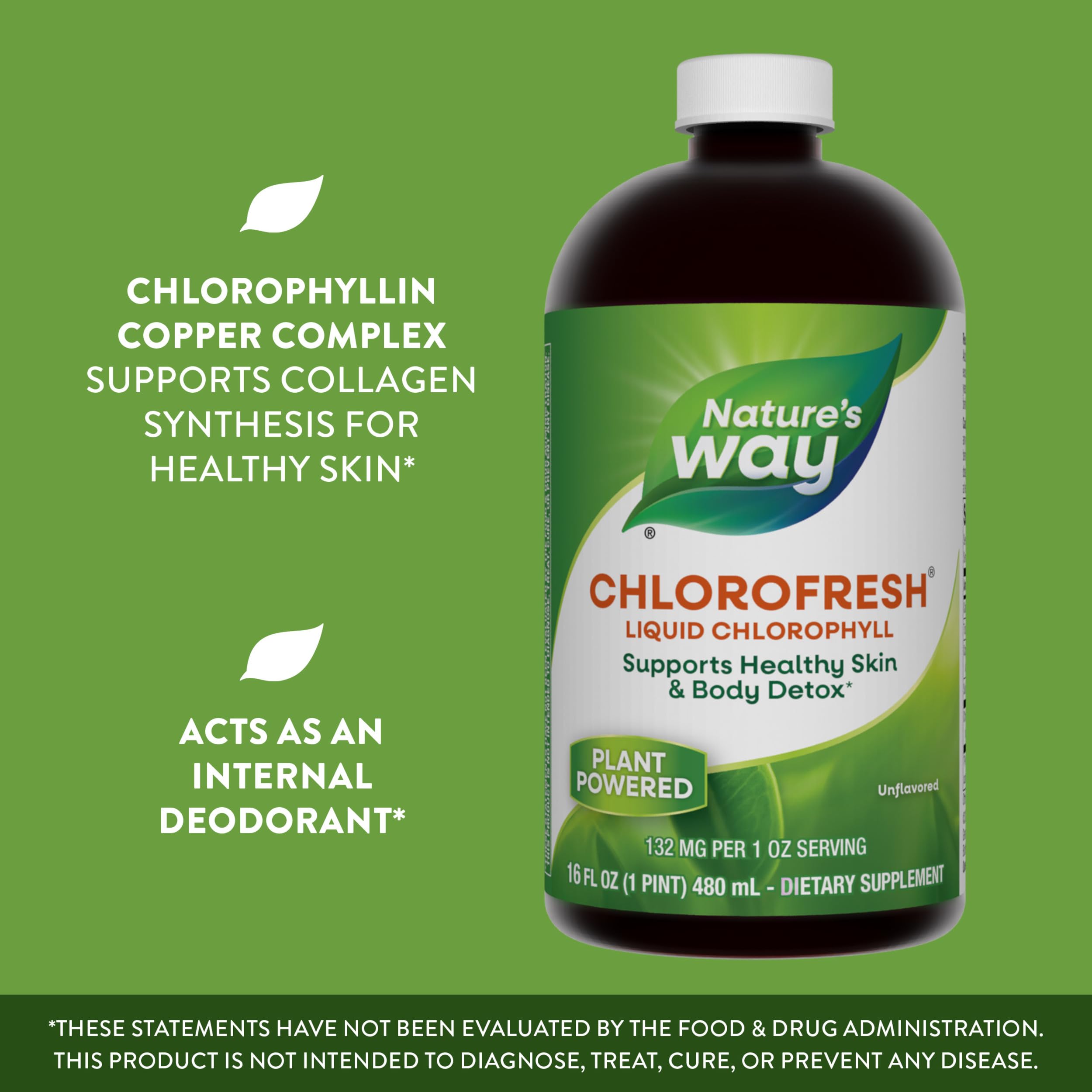 Foto 4 pulgar | Suplemento Nature's Way Chlorofresh, Botella De 473 Ml - Venta Internacional.