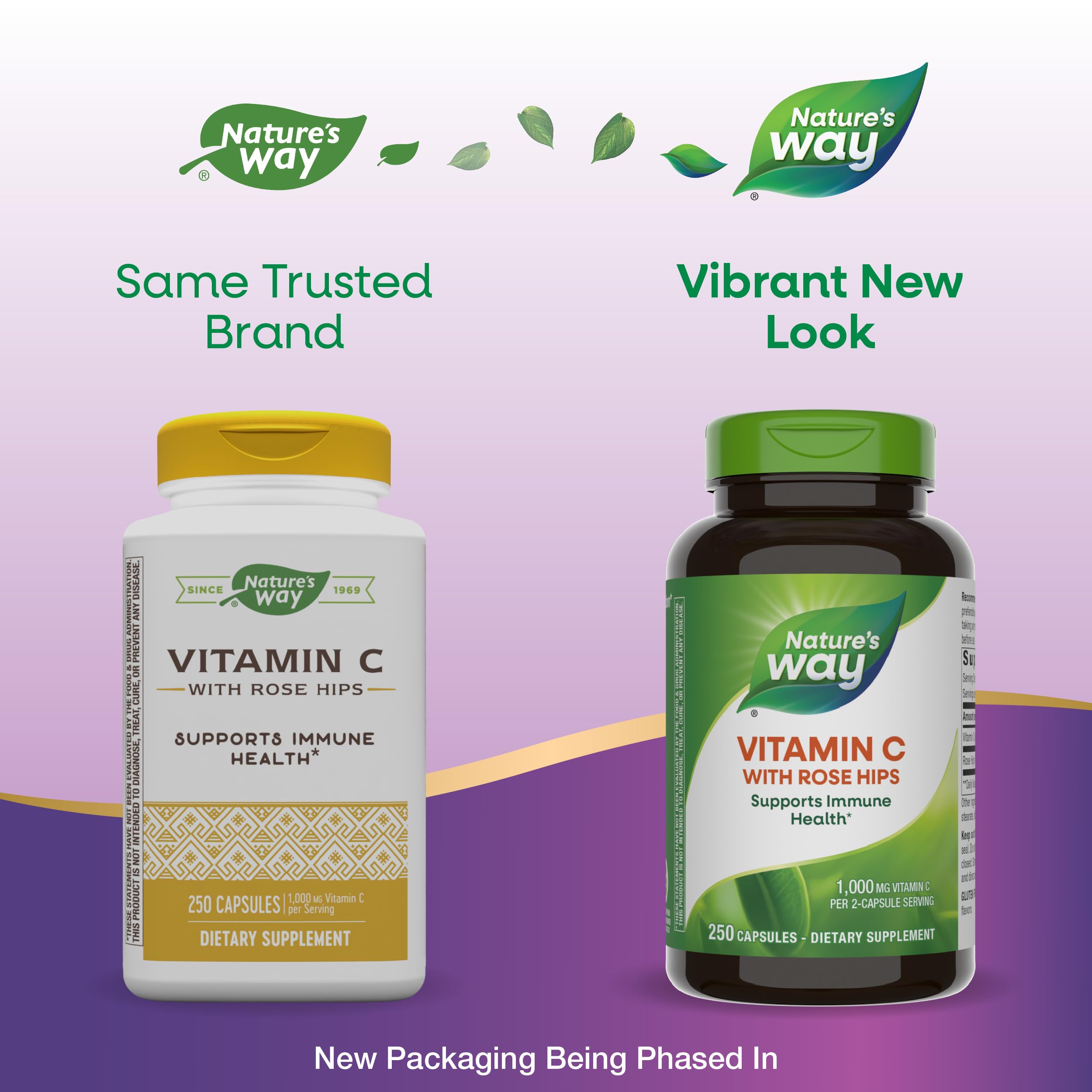 Foto 3 | Suplemento De Vitamina C Con Escaramujo De Nature's Way, 500 Cápsulas - Venta Internacional.