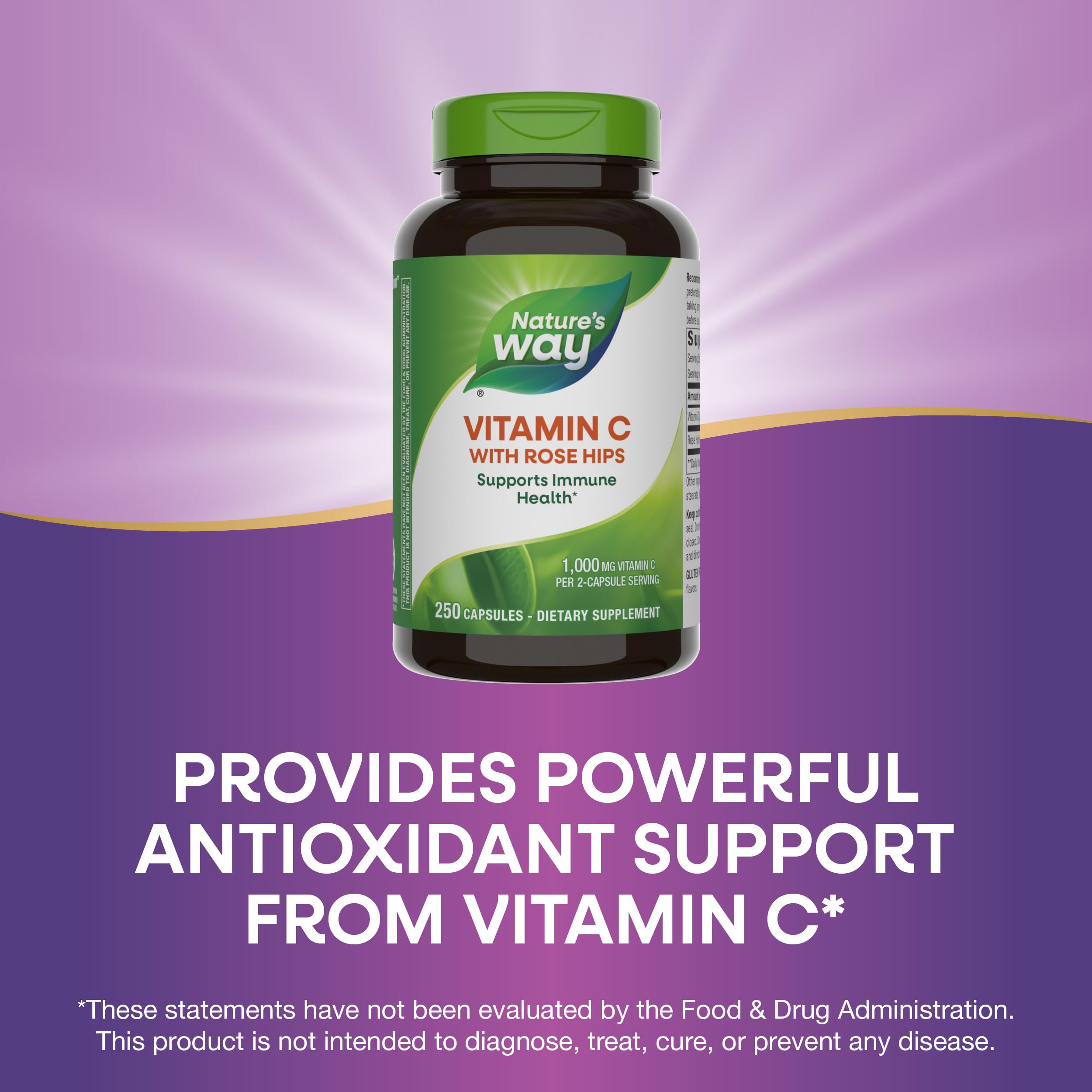 Foto 5 | Suplemento De Vitamina C Con Escaramujo De Nature's Way, 500 Cápsulas - Venta Internacional.