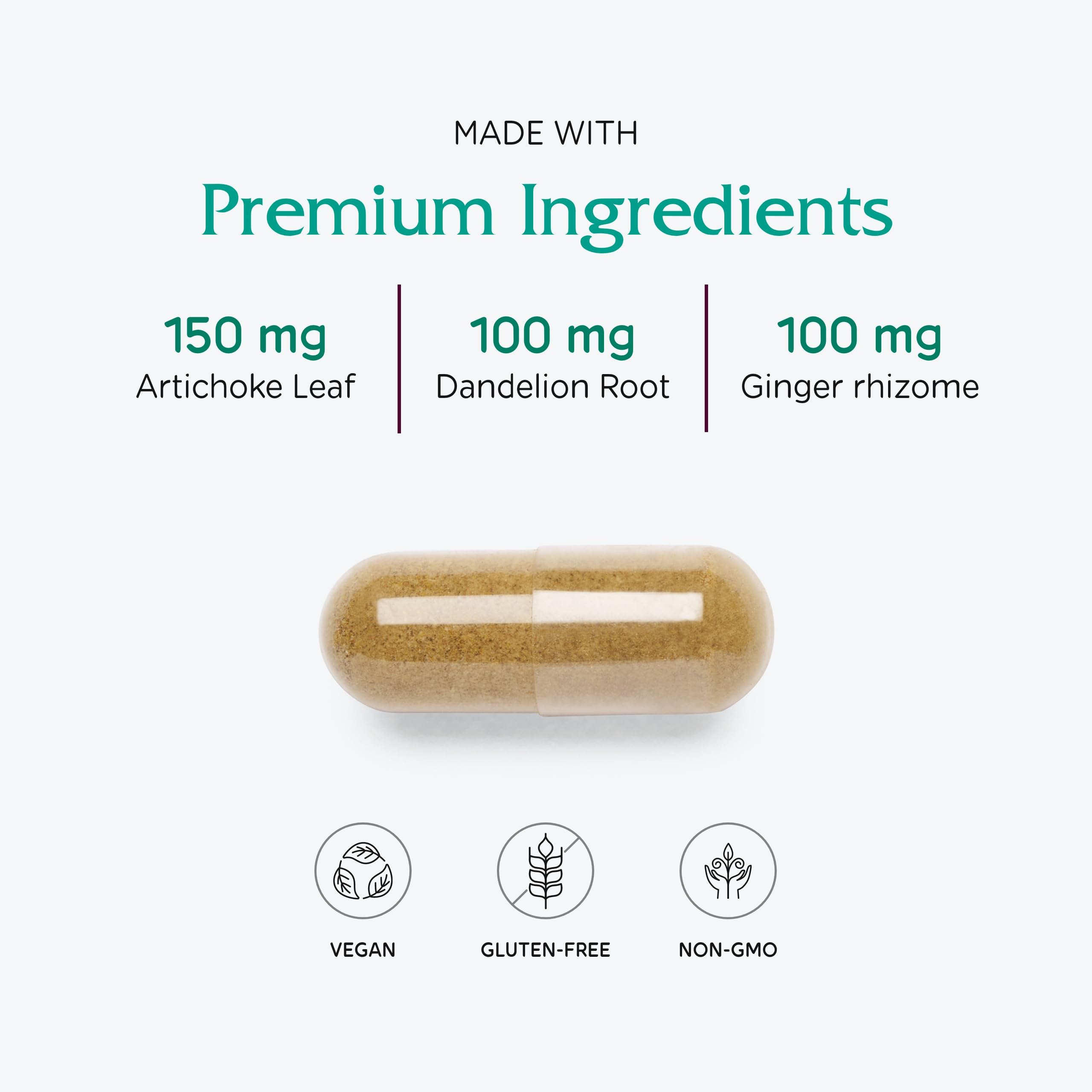 Foto 5 pulgar | Suplemento Vitanica Bitters Extra Digestion Support 90 Cápsulas - Venta Internacional