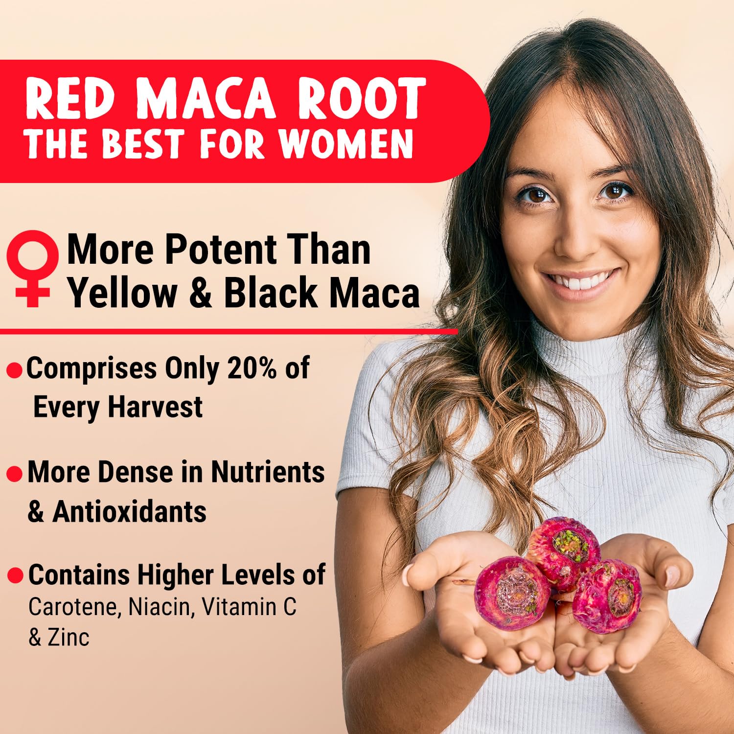 Foto 4 pulgar | Suplemento Maju Organic, Cápsulas De Raíz De Maca Roja, 120 Unidades, Para Mujeres - Venta Internacional.