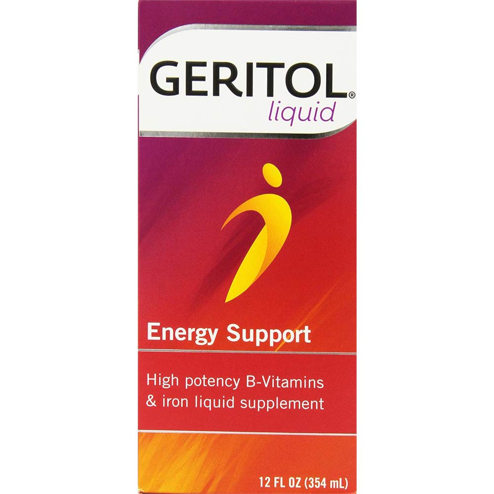 Foto 2 pulgar | Suplemento Geritol Liquid Energy Support De Vitaminas B, 360 Ml, X2 - Venta Internacional.
