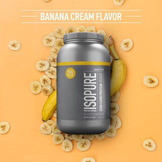Foto 2 | Proteína En Polvo Isopure Zero Carb Whey Isolate, 1,36 Kg, Plátano - Venta Internacional.