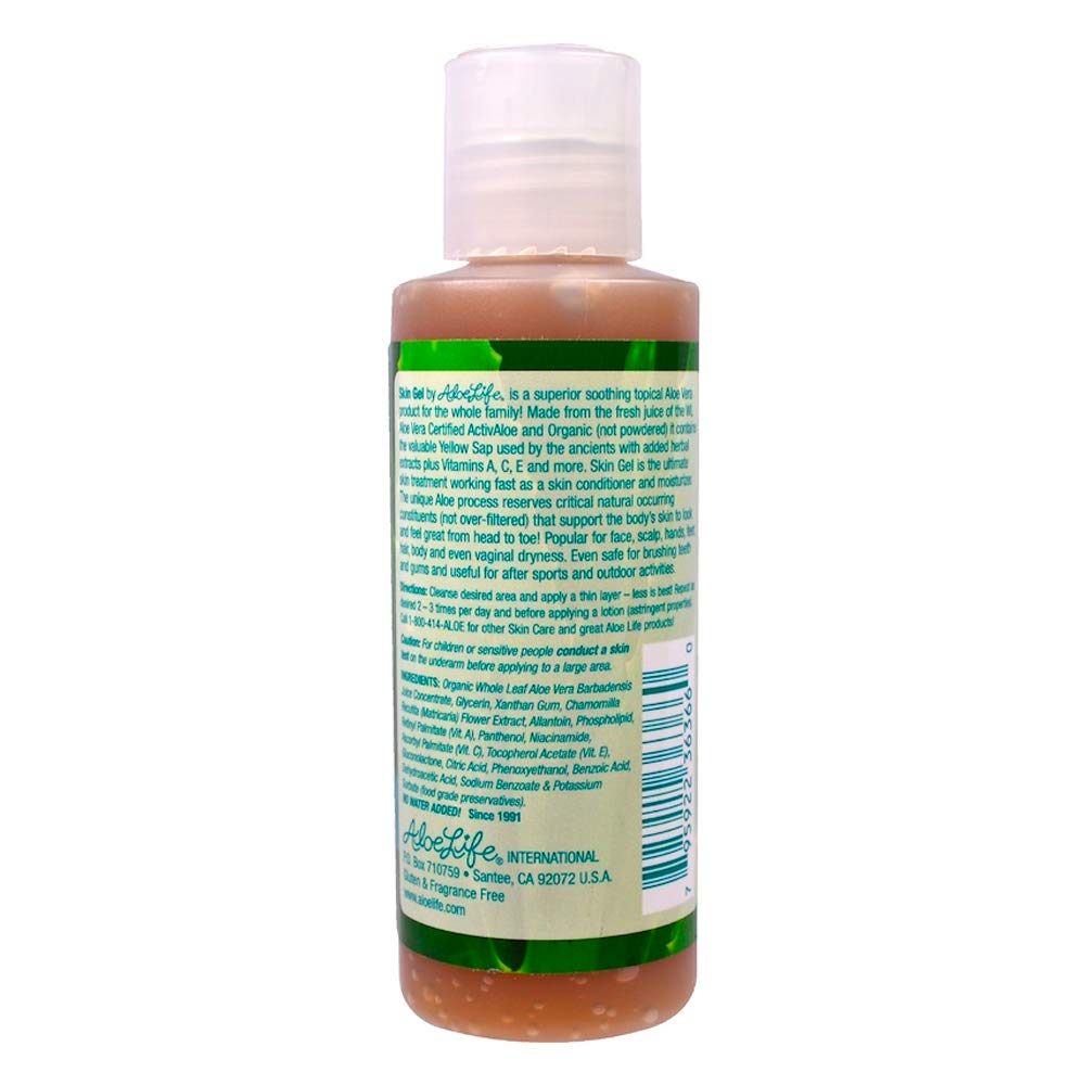 Foto 2 | Gel Para La Piel Aloe Life Ultimate Skin Treatment 120 Ml 99% Orgánico - Venta Internacional.