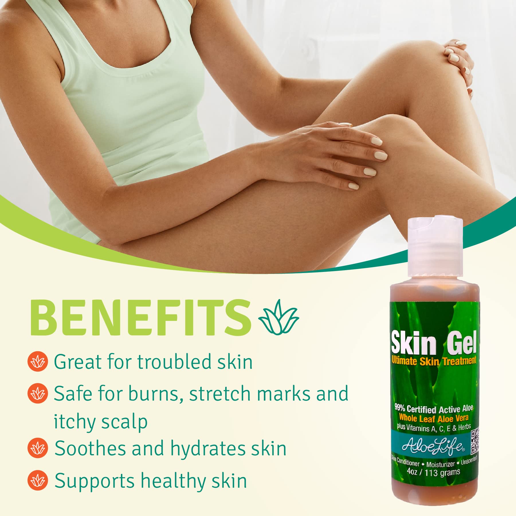 Foto 4 pulgar | Gel Para La Piel Aloe Life Ultimate Skin Treatment 120 Ml 99% Orgánico - Venta Internacional.