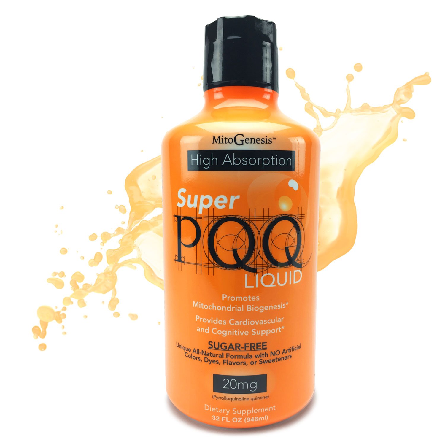 Foto 2 pulgar | Suplemento Mbs Biotechnology Super Pqq Liquid 20 Mg - Venta Internacional.