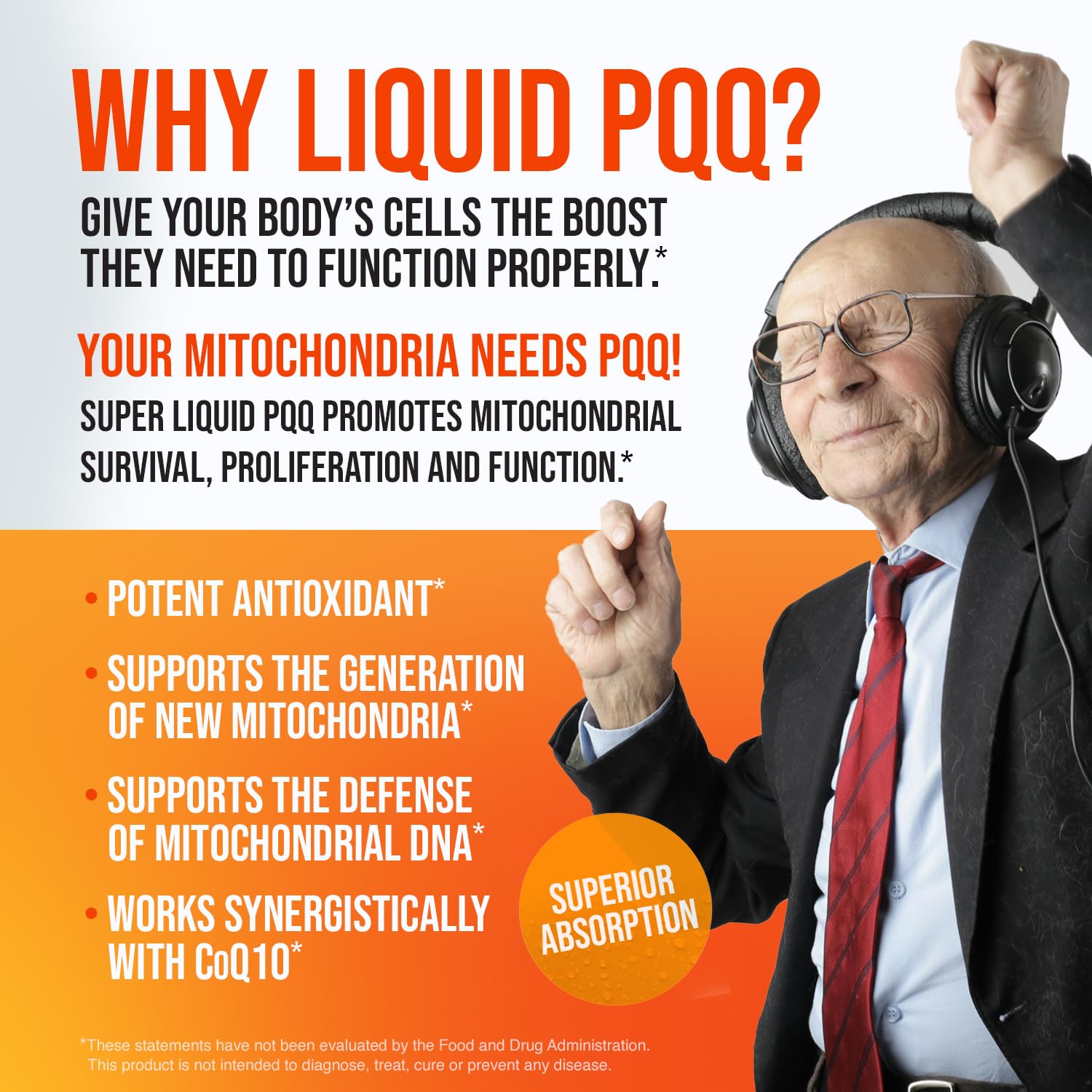 Foto 6 pulgar | Suplemento Mbs Biotechnology Super Pqq Liquid 20 Mg - Venta Internacional.