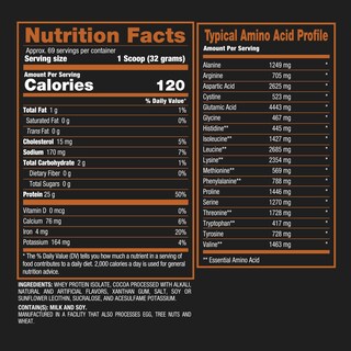 Foto 4 | Brownie De Chocolate Aislado Iso Hd Con Proteína En Polvo Bpi Sports, 2,45 Kg - Venta Internacional.