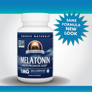Foto 4 | Melatonina Supplement Source Naturals, 1 Mg, 300 Pastillas - Venta Internacional.
