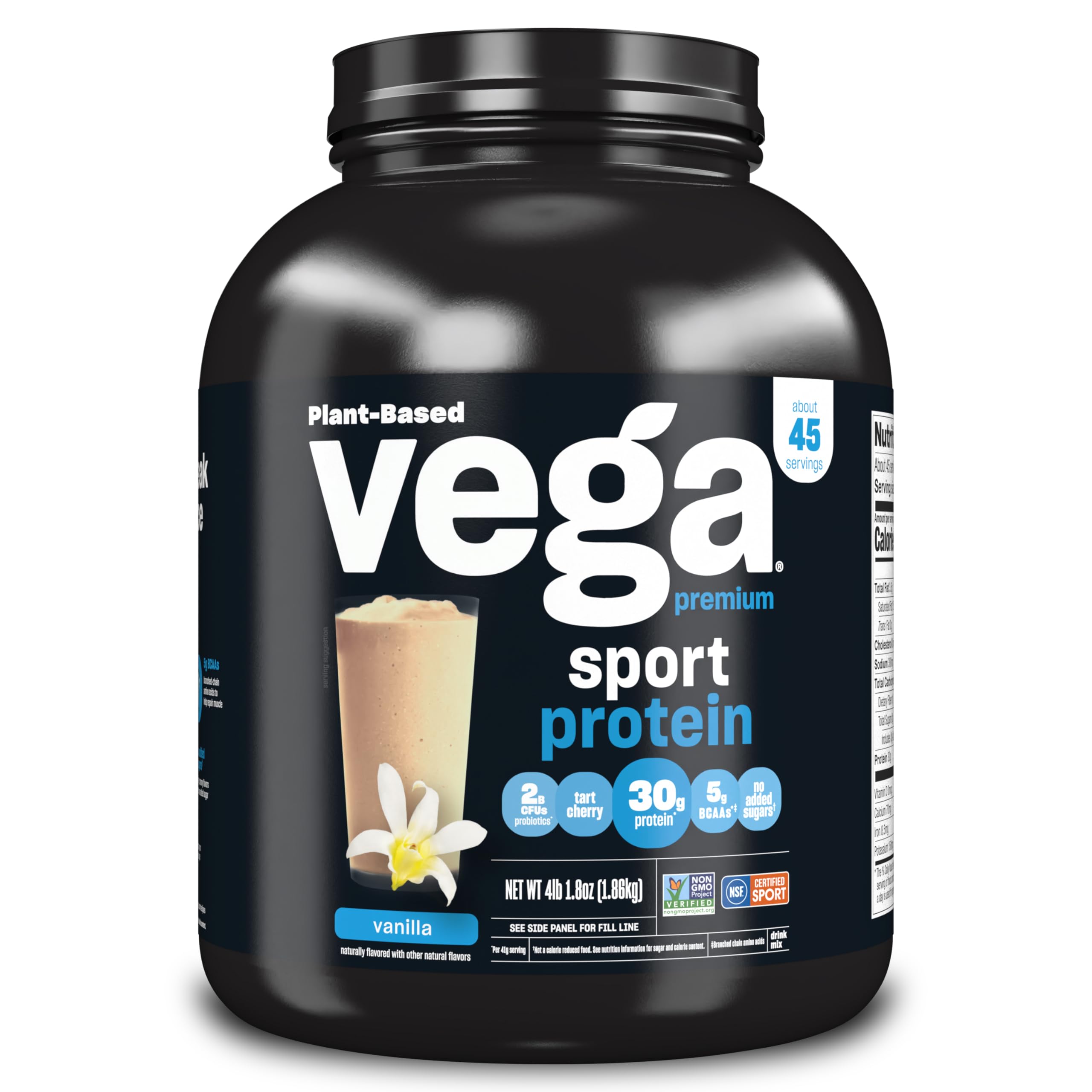 Foto 2 pulgar | Proteína En Polvo Vega Premium Sport Vanilla 2 Kg - Venta Internacional.