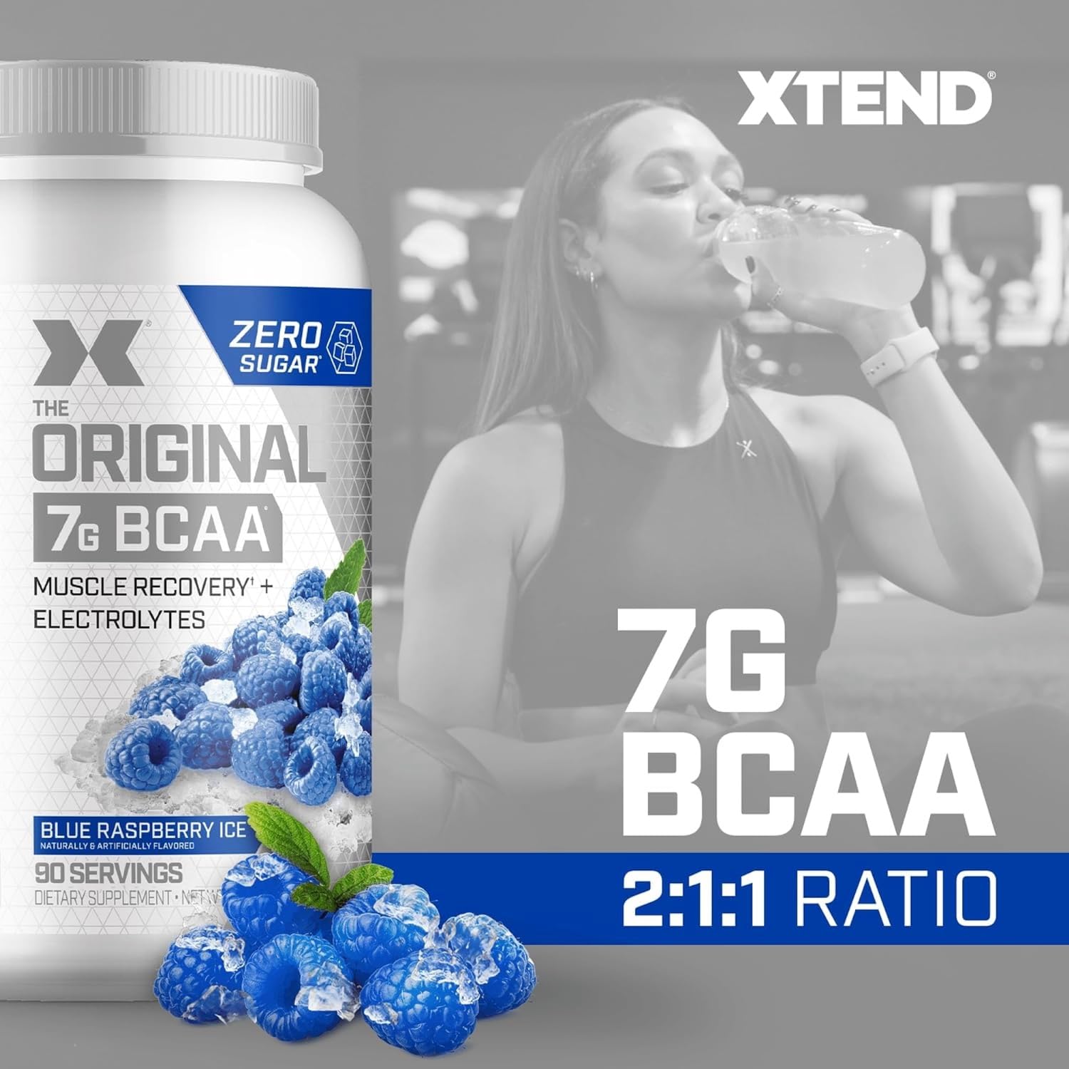 Foto 4 pulgar | Suplemento Xtend Original Bcaa Blue Frambuesa Ice 1260 G - Venta Internacional.