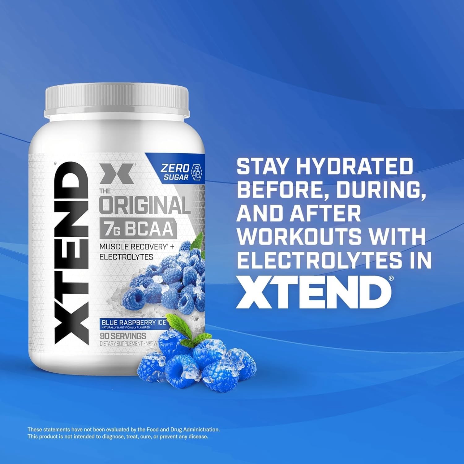 Foto 7 pulgar | Suplemento Xtend Original Bcaa Blue Frambuesa Ice 1260 G - Venta Internacional.