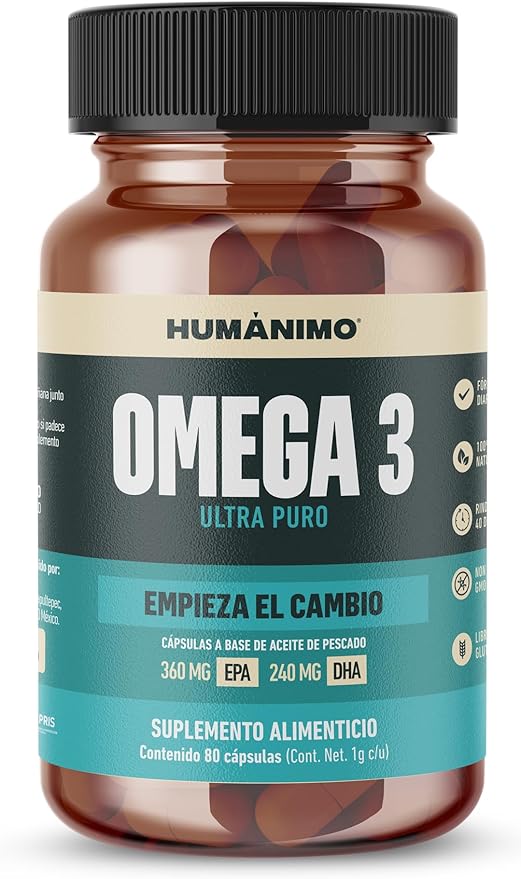 Foto 2 pulgar | Omega 3 Ultra Puro Humánimo 100% Vegetal