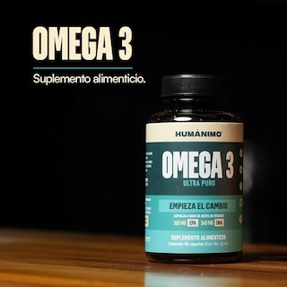Foto 6 | Omega 3 Ultra Puro Humánimo 100% Vegetal