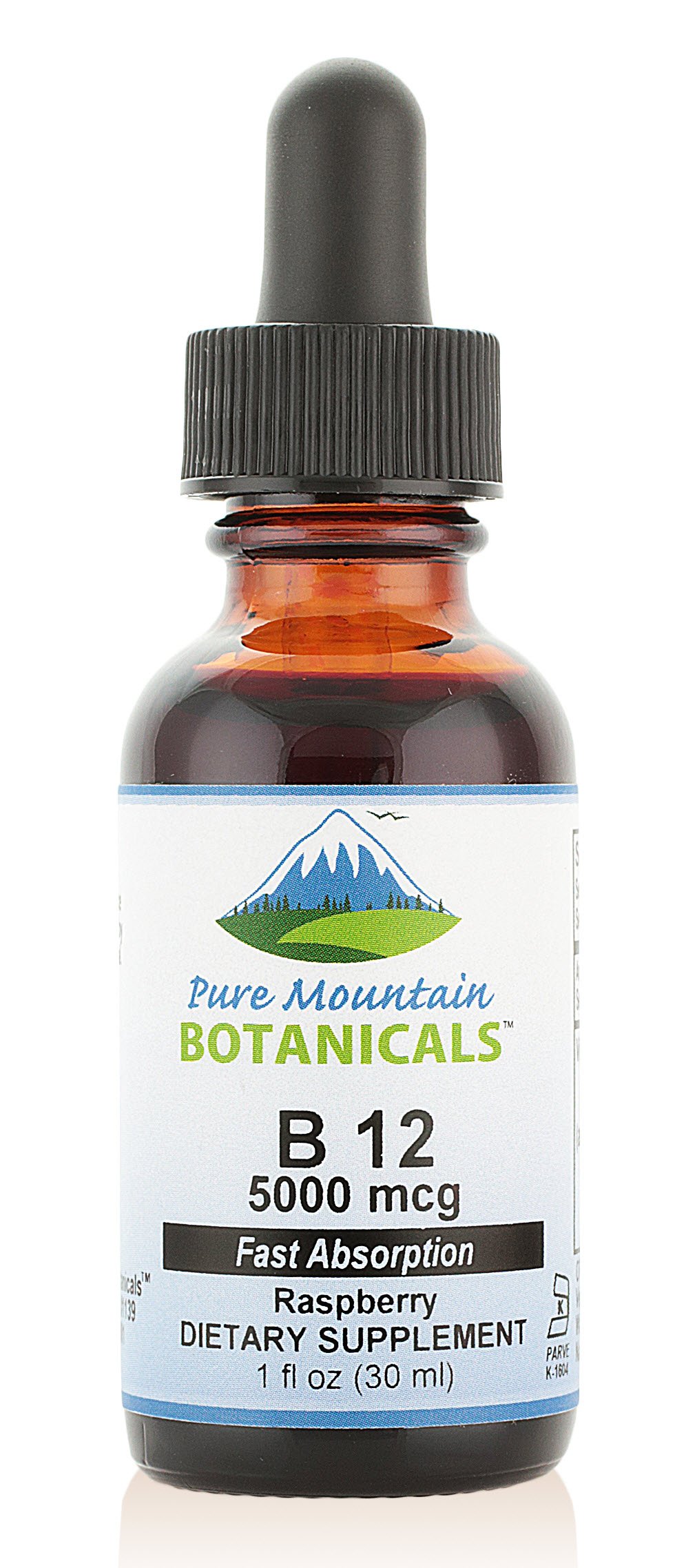 Foto 2 pulgar | Gotas De Vitamina B12 Pure Mountain Botanicals 5000 Mcg 30 Ml - Venta Internacional.