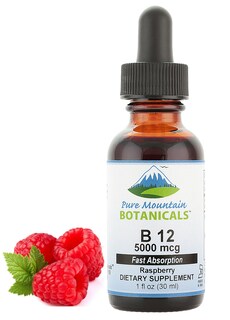 Foto 6 | Gotas De Vitamina B12 Pure Mountain Botanicals 5000 Mcg 30 Ml - Venta Internacional.