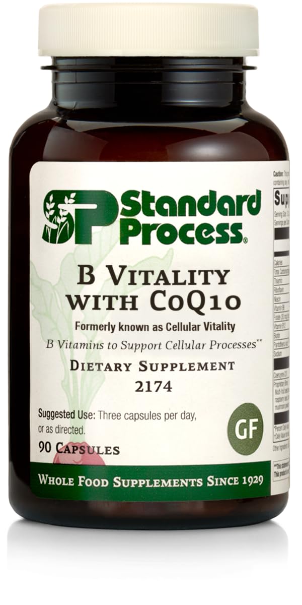 Foto 2 pulgar | Suplemento B Vitality De Standard Process Inc., Con Coq10, 90 Cápsulas - Venta Internacional.