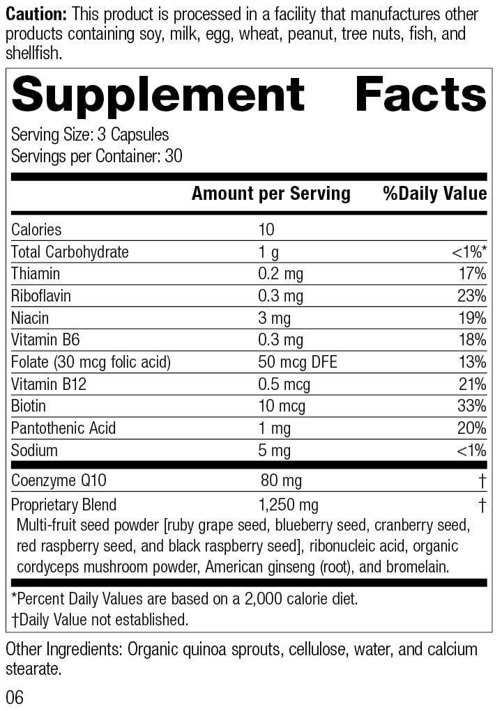 Foto 3 pulgar | Suplemento B Vitality De Standard Process Inc., Con Coq10, 90 Cápsulas - Venta Internacional.