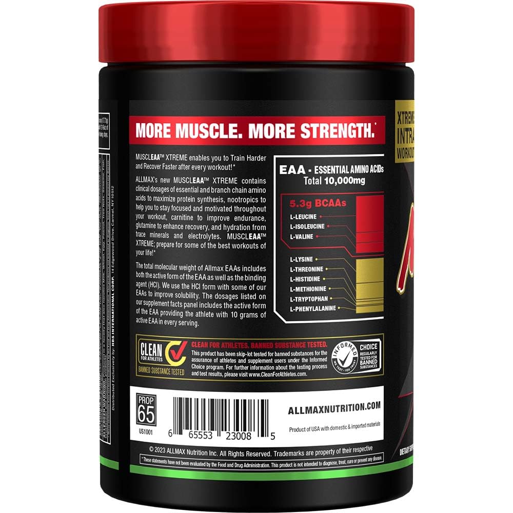 Foto 4 pulgar | Suplemento Allmax Muscleaa Xtreme Lime Margarita 532 G - Venta Internacional.