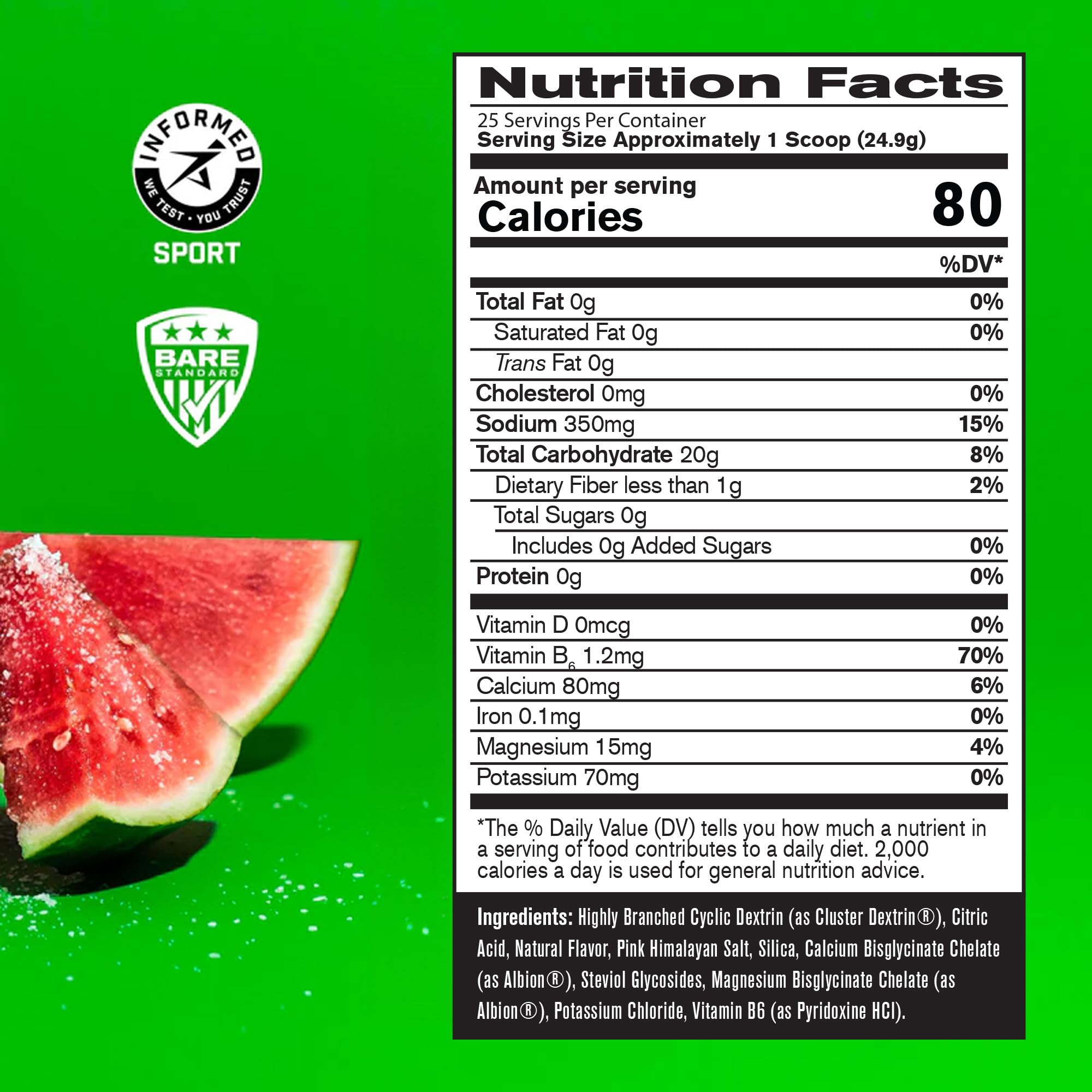 Foto 2 | Combustible Para Entrenamiento De Resistencia Bare Performance Nutrition G.1.m - Venta Internacional.