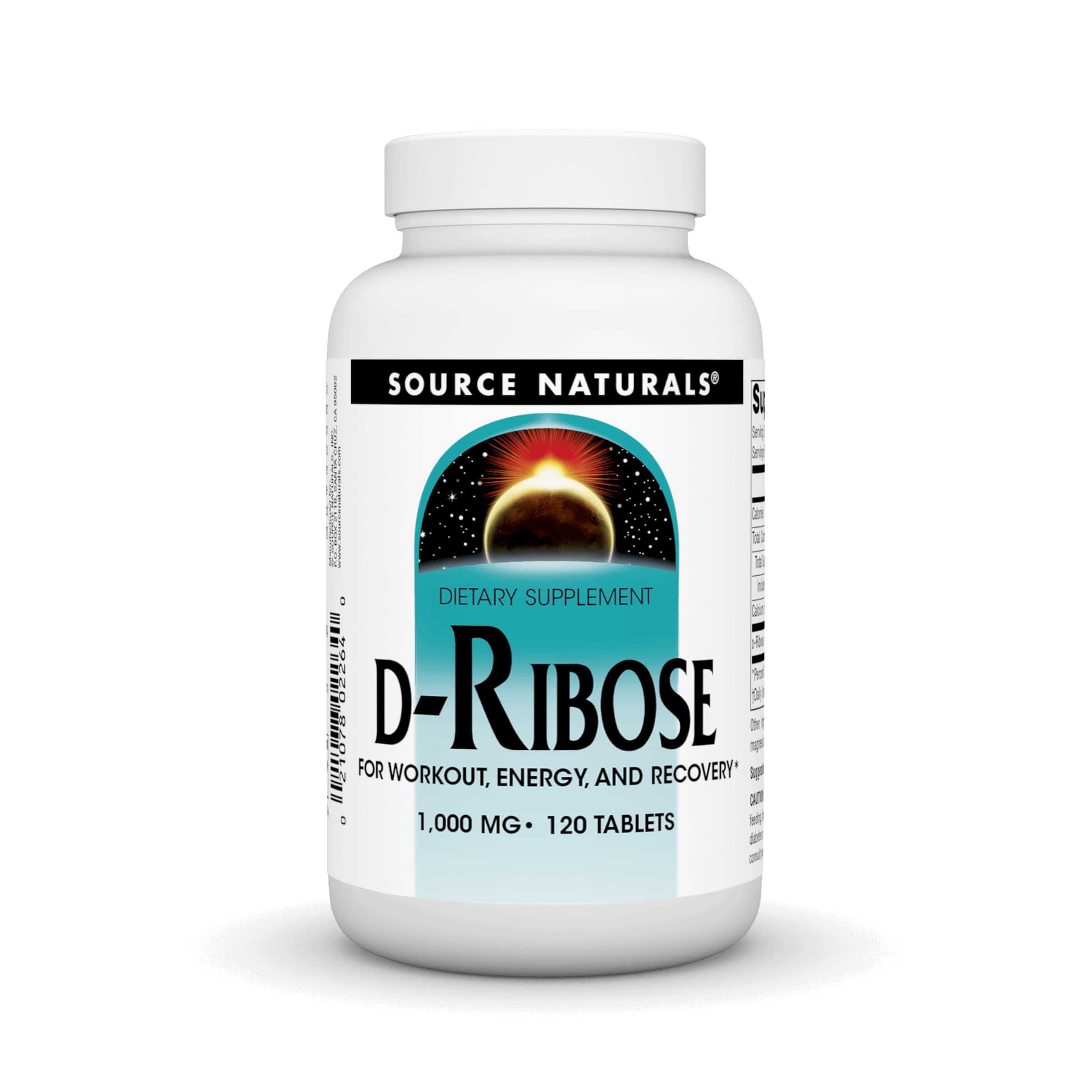 Foto 2 pulgar | Supplement Source Naturals D-ribose 120 Comprimidos Para Hacer Ejercicio - Venta Internacional.