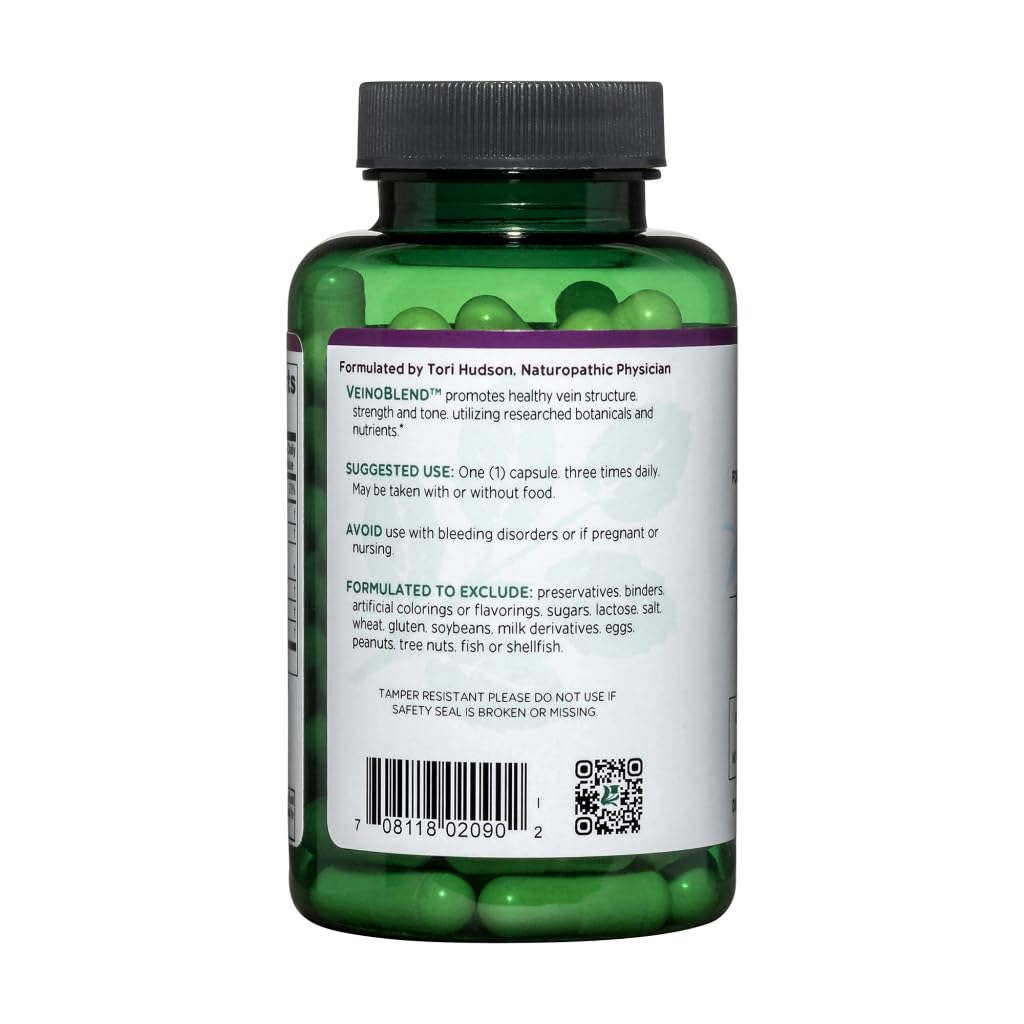 Foto 4 pulgar | Suplemento Vitanica Veinoblend Vein Support 90 Cápsulas - Venta Internacional